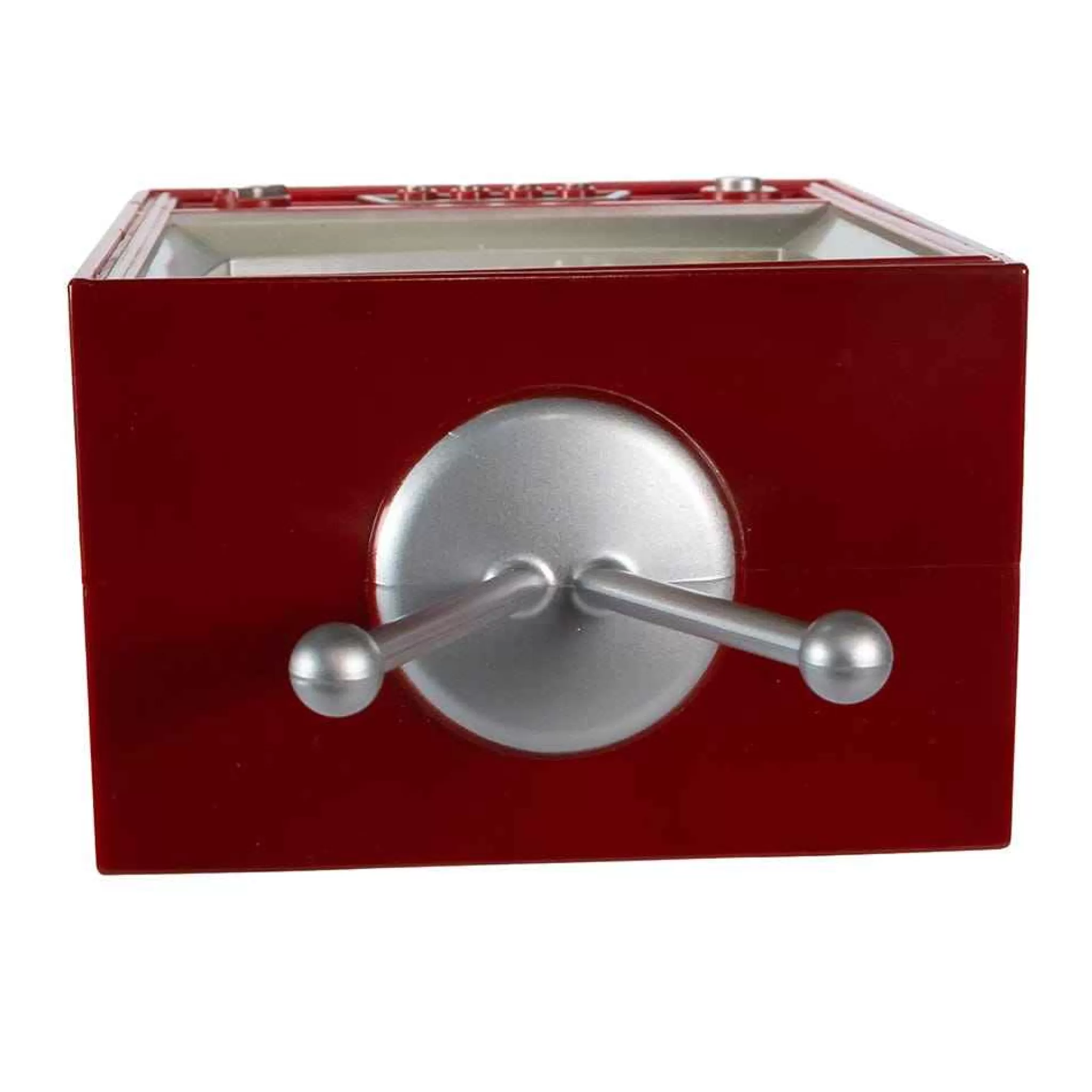 Kurt Adler 8.5-Inch Battery-Operated Rudolph And Santa Musical Tv Table Piece