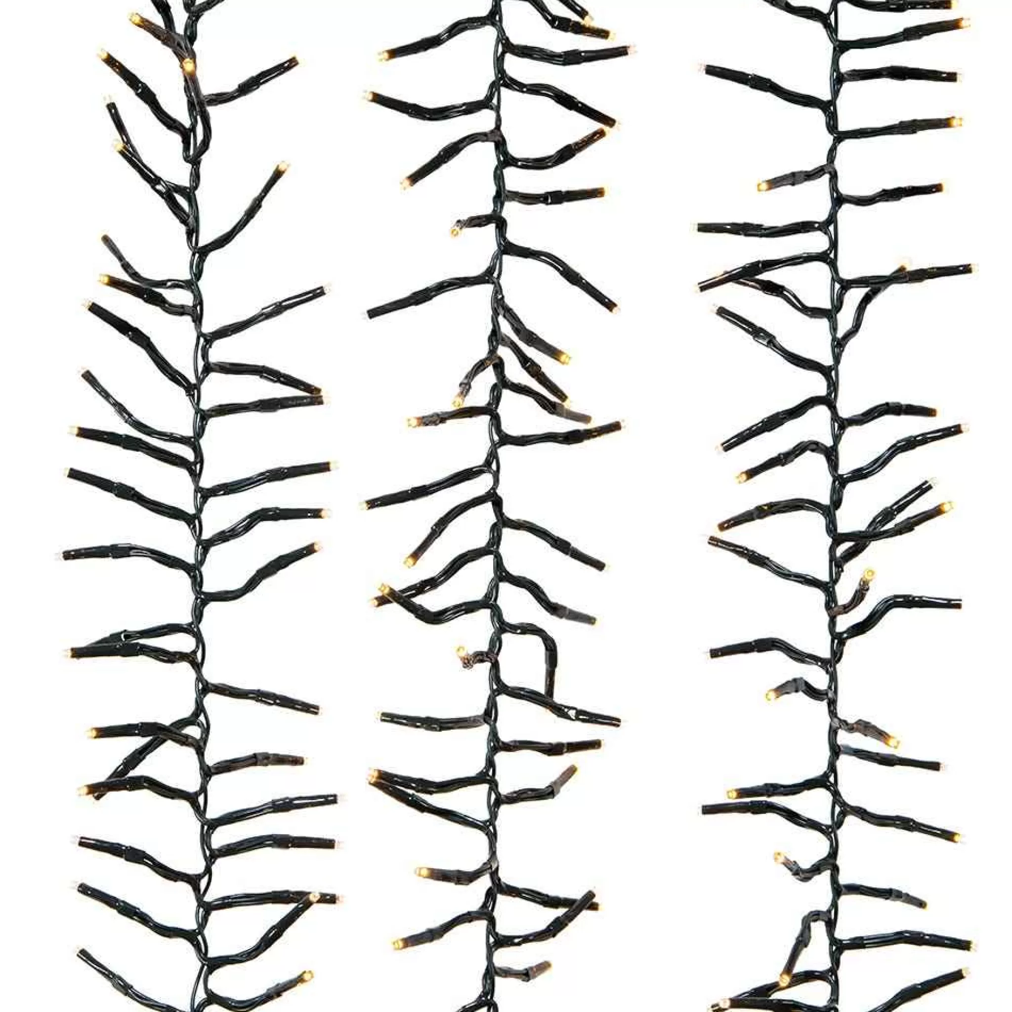 Kurt Adler Cul 1000-Light 33-Foot Cluster Light Set With Classic White 3Mm Led Bulbs