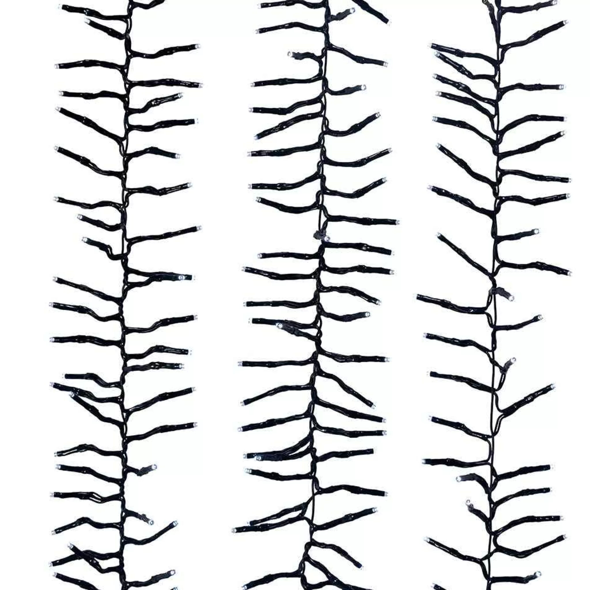 Kurt Adler Cul 1000-Light 33-Foot Cluster Light Set With Cool White 3Mm Led Bulbs