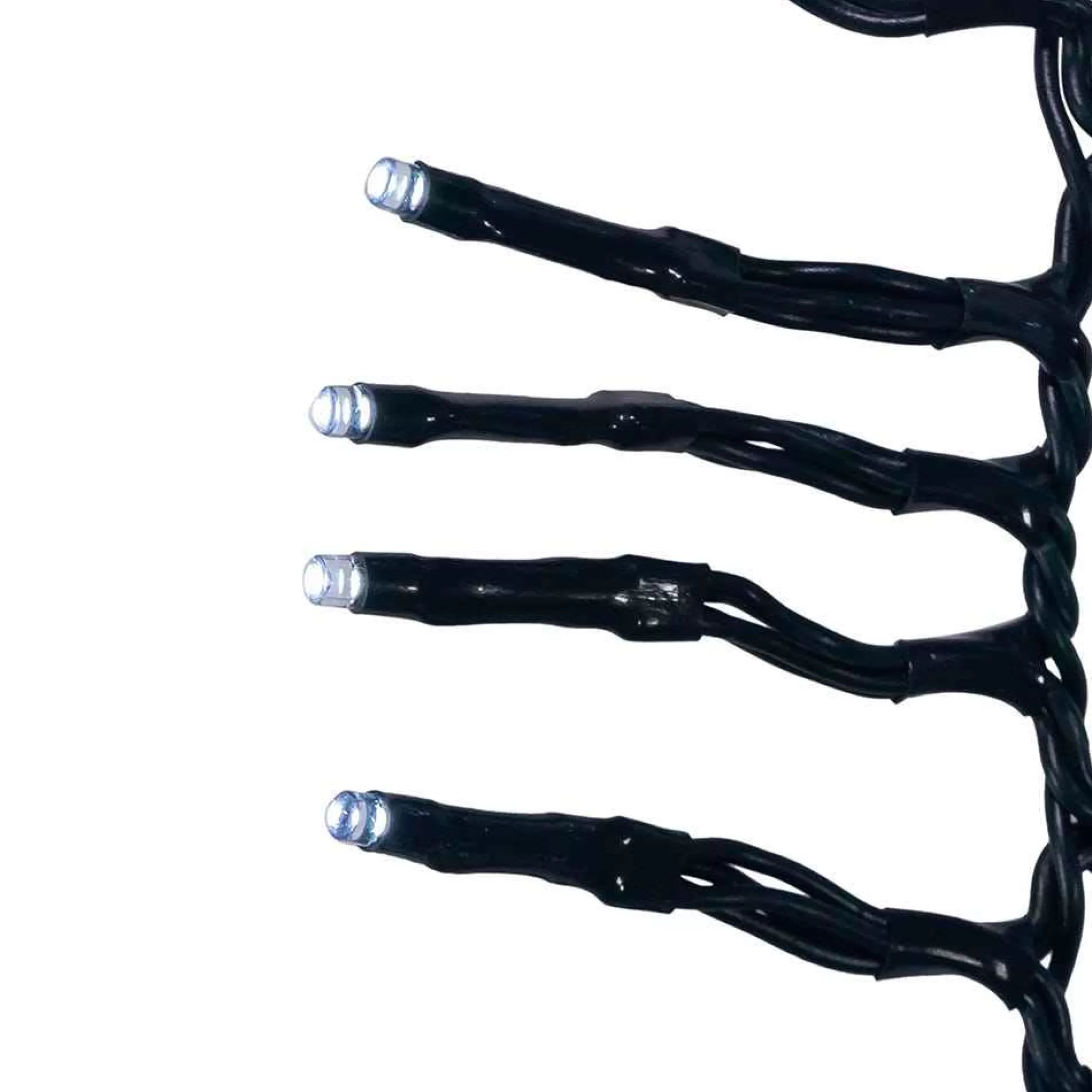 Kurt Adler Cul 1000-Light 33-Foot Cluster Light Set With Cool White 3Mm Led Bulbs