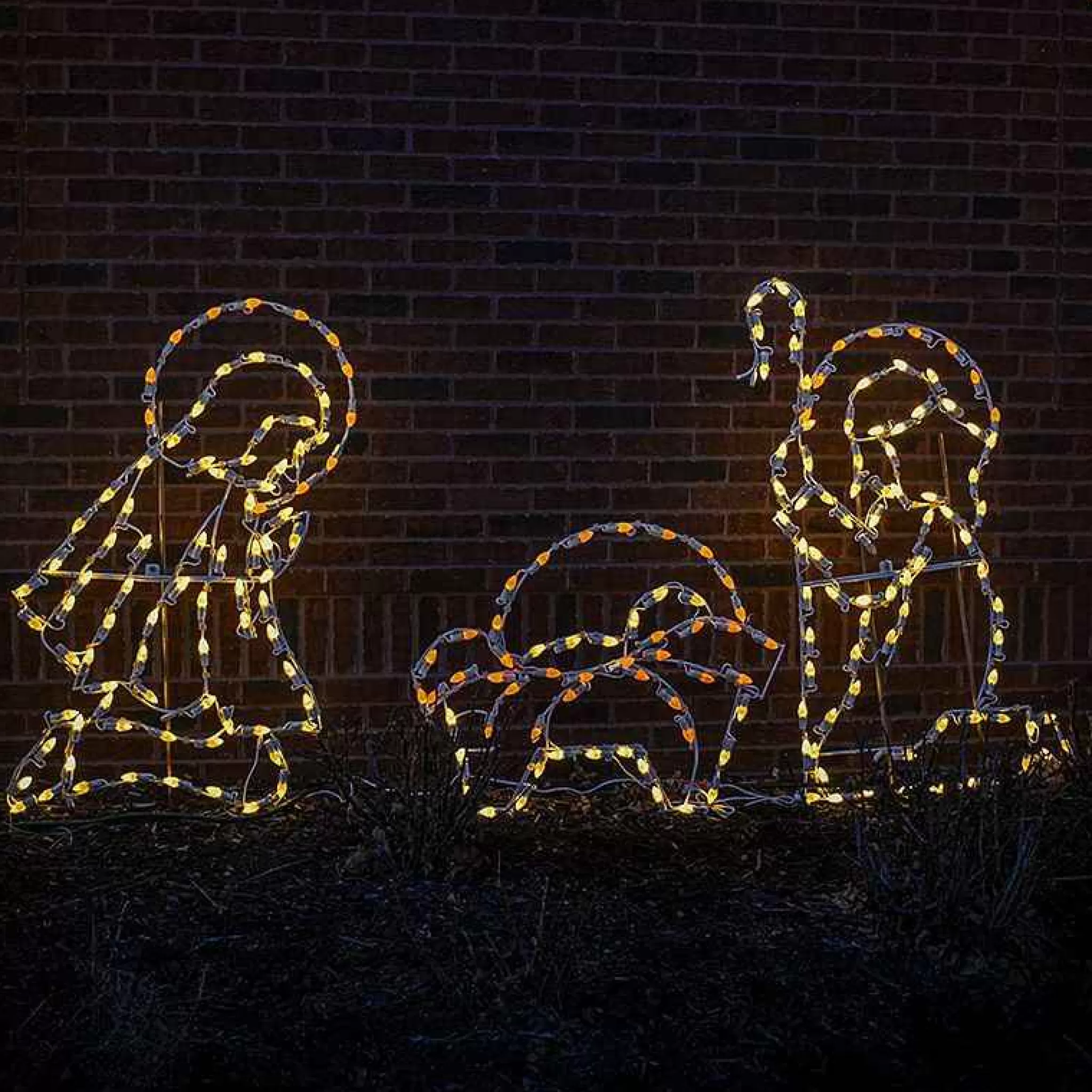 Brite Ideas Led C7 Nativity Scene #Led-C7Ns40