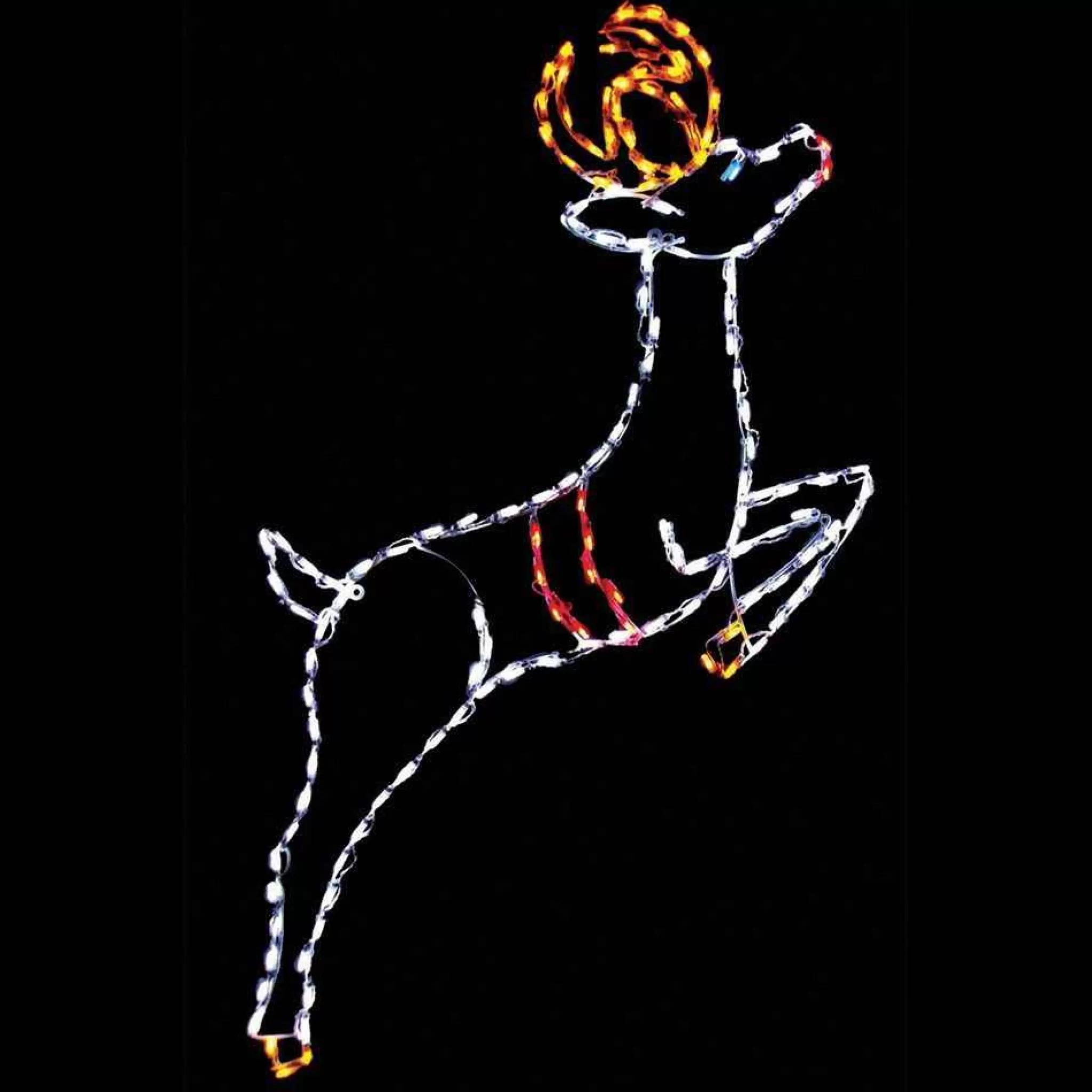 Brite Ideas Led Leaping Reindeer #Led-Rdl60 *Set Of 2*