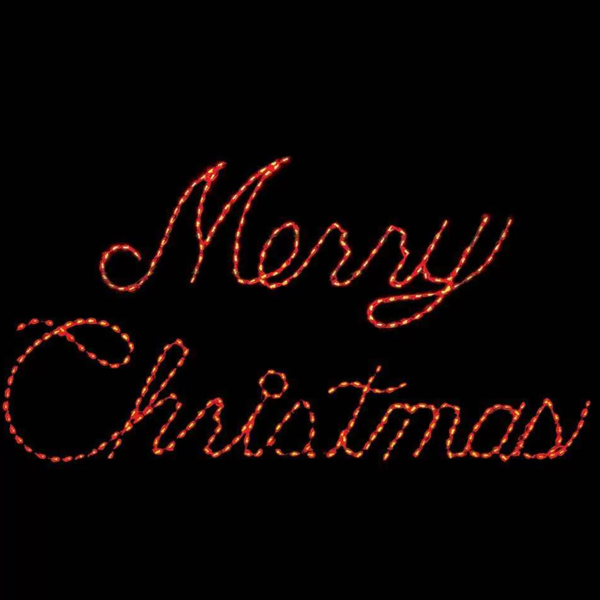 Brite Ideas Led Merry Christmas (Red) #Led-Mc300R