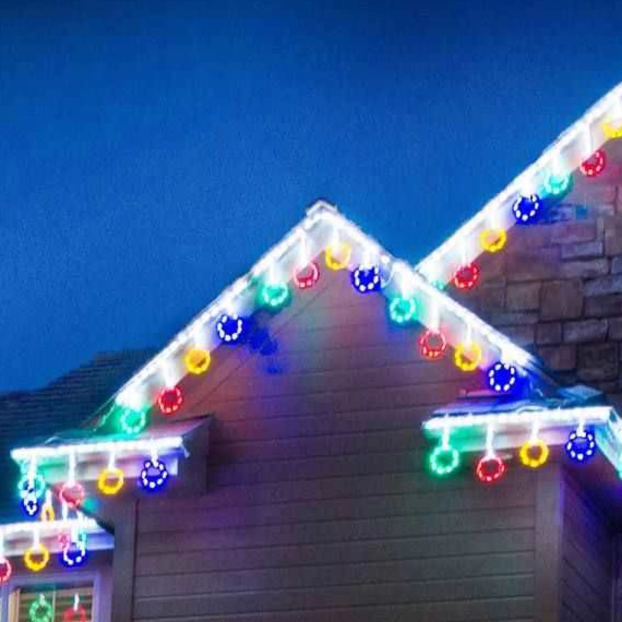 Brite Ideas Led Ornament Rod Freestyle Linkable (Multi) - Set Of 12- #Led-Or44Mu