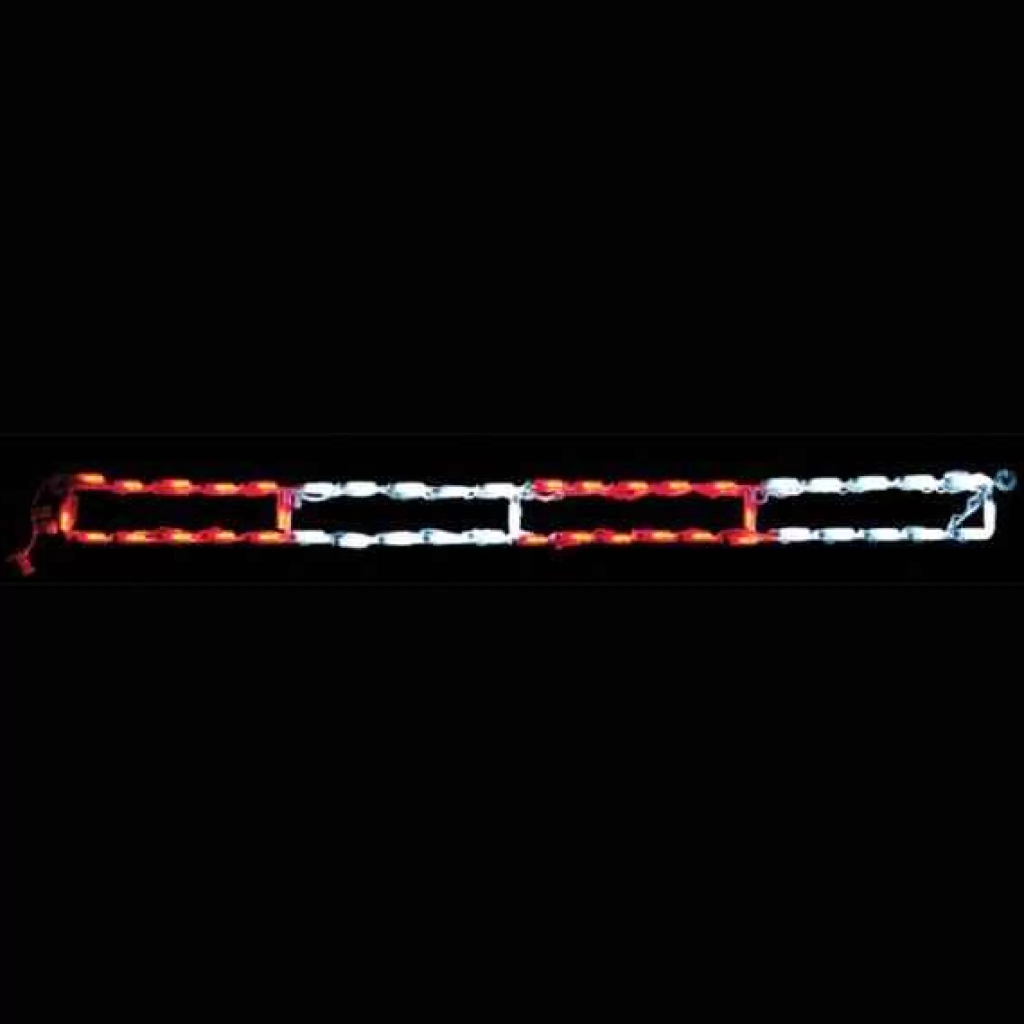 Brite Ideas Led Peppermint Stick (Red/White) -Set Of 12- #Led-Ps44