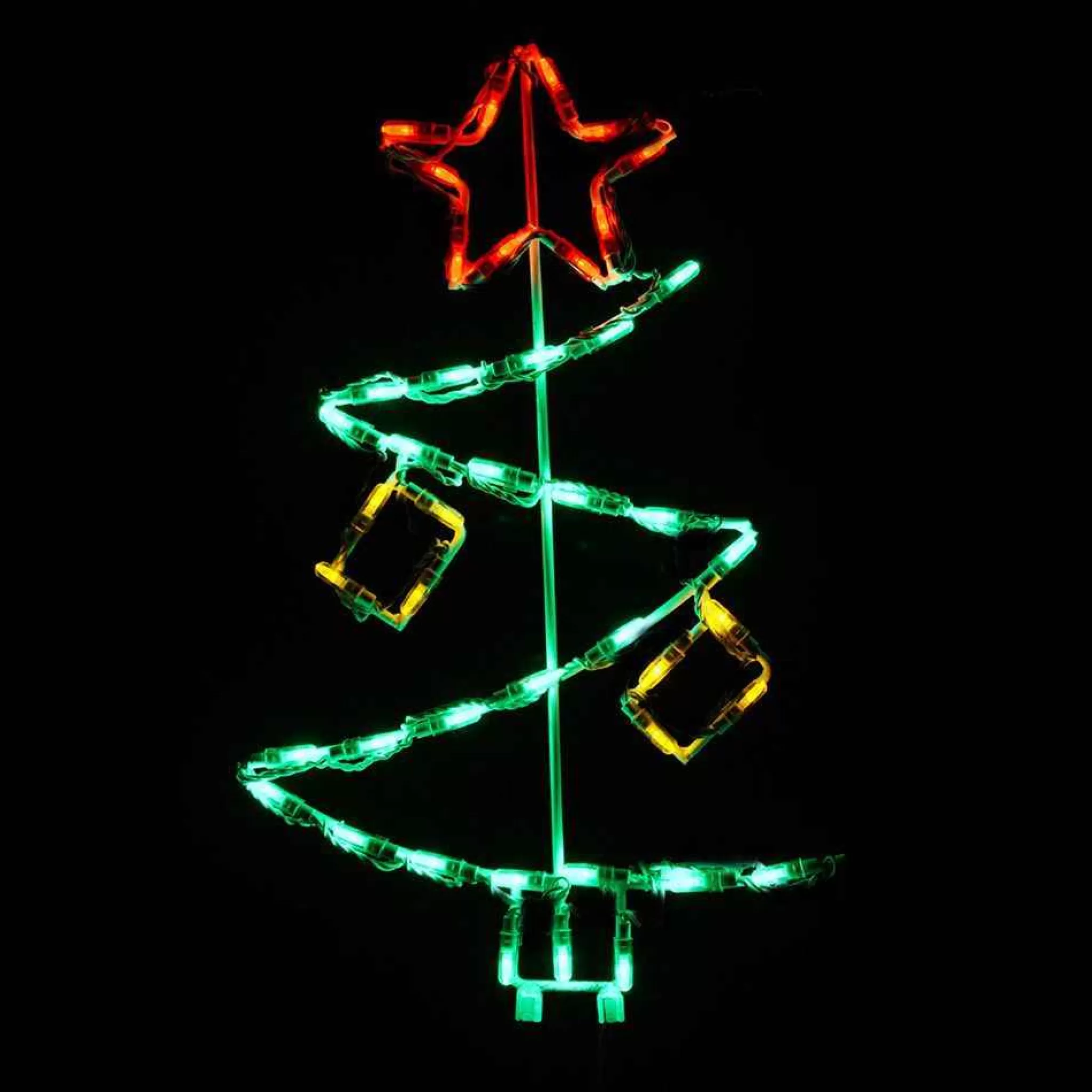 Brite Ideas Led Small Zig Zag Christmas Tree #Led-Ct23