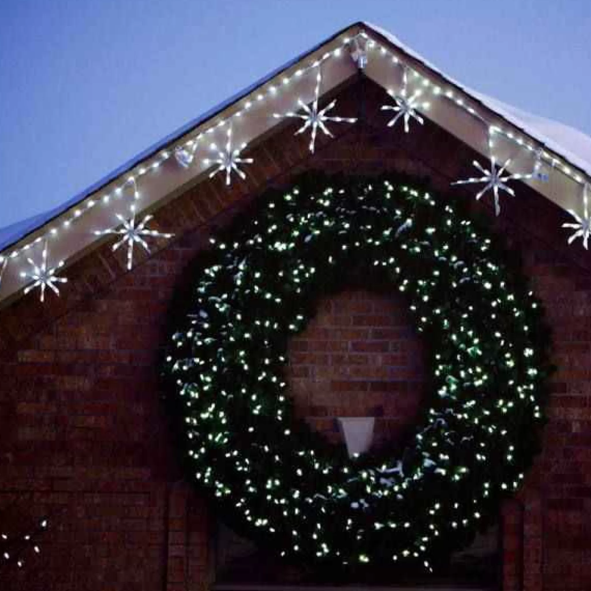 Brite Ideas Led Snowflake Freestyle Linkable (White)- Set Of 12- #Led-Sfl44W