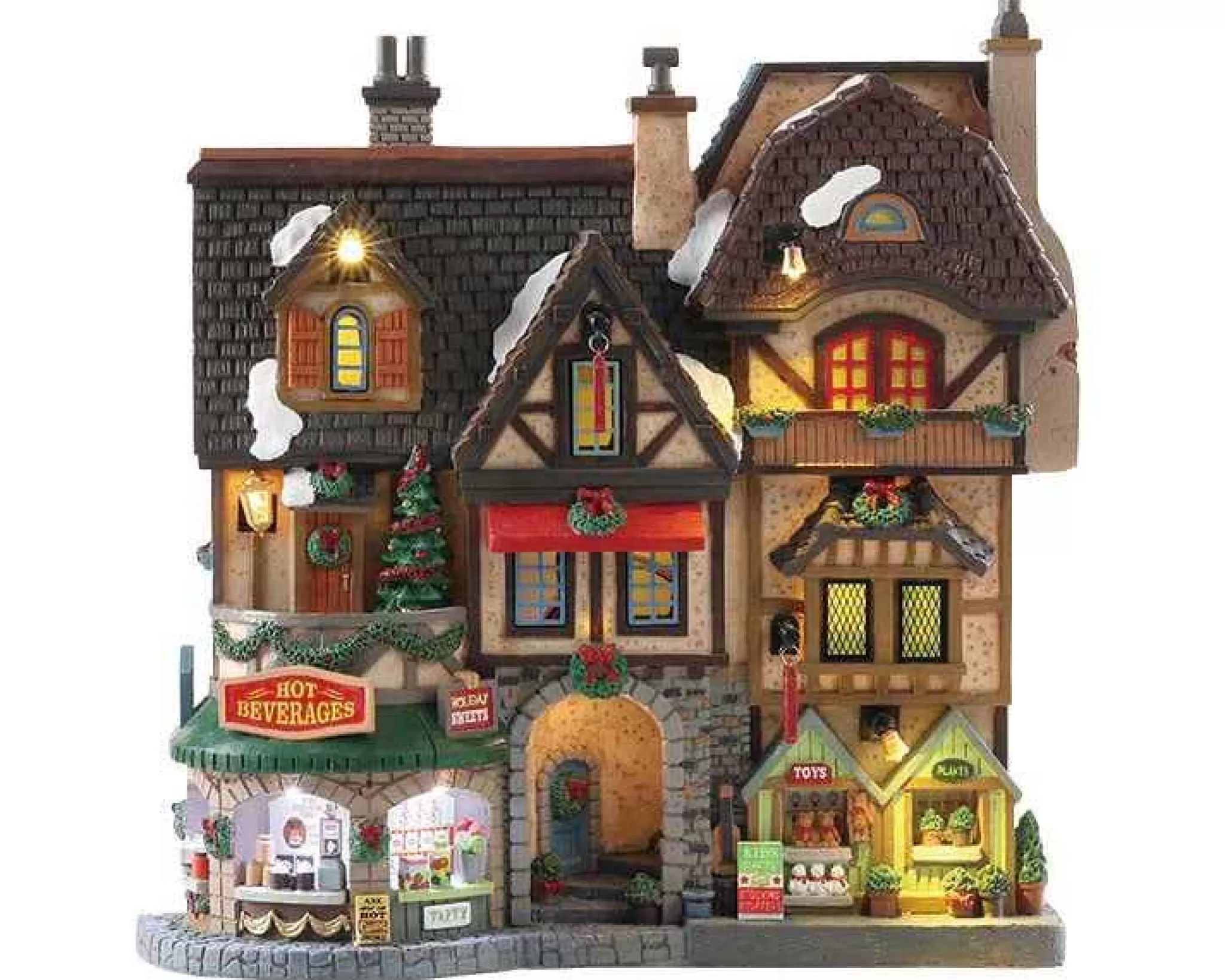 Lemax Village Collection Lemax Collection River Moor's Christmas Street Festival #85315