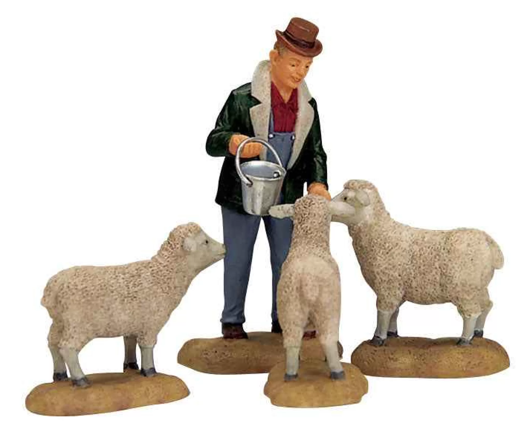 Lemax Village Collection Lemax The Good Shepherd, Set Of 4 #12499