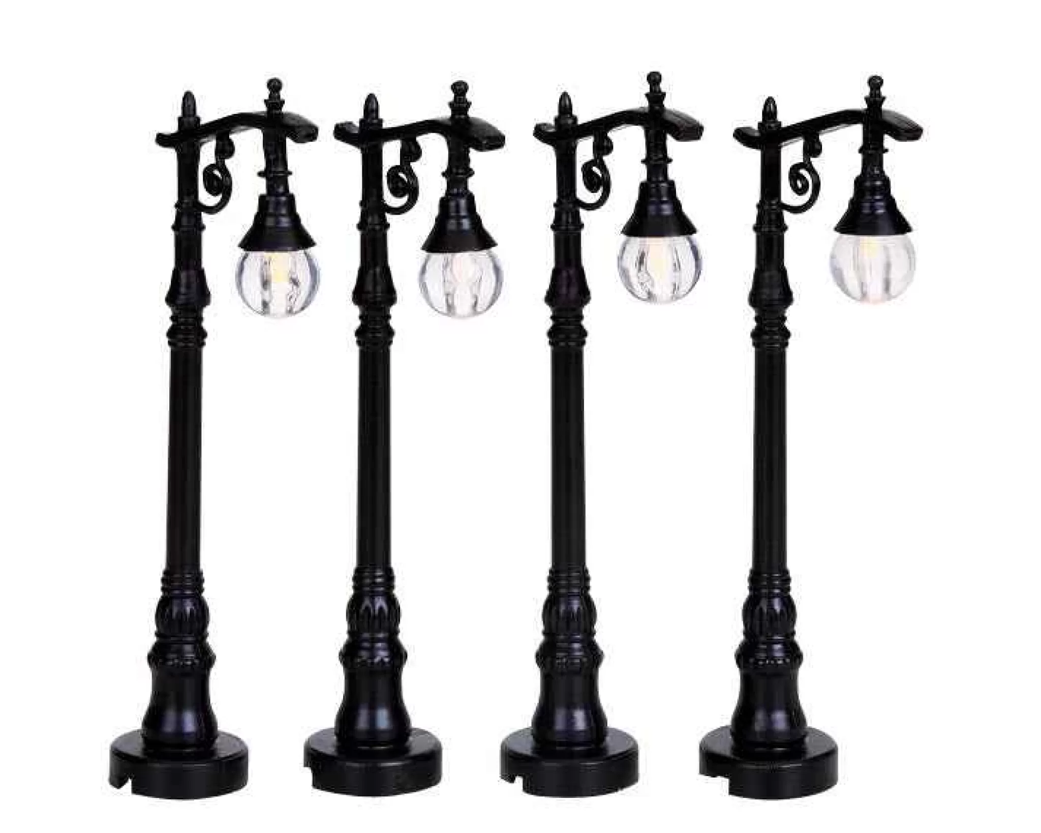 Lemax Village Collection Antique Street Lamp, Set Of 4 #94993