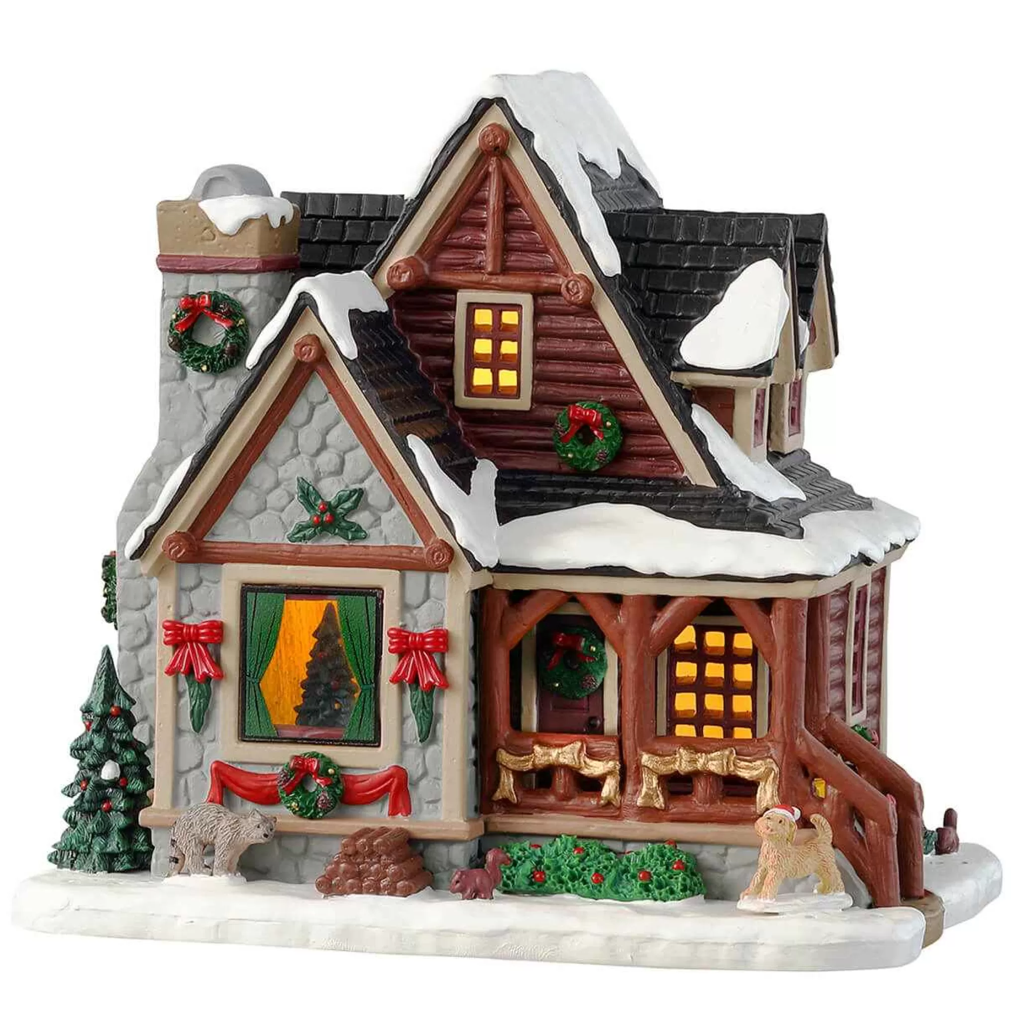 Lemax Village Collection Arctic Animal Sanctuary, Battery Operated (4.5V) #35075