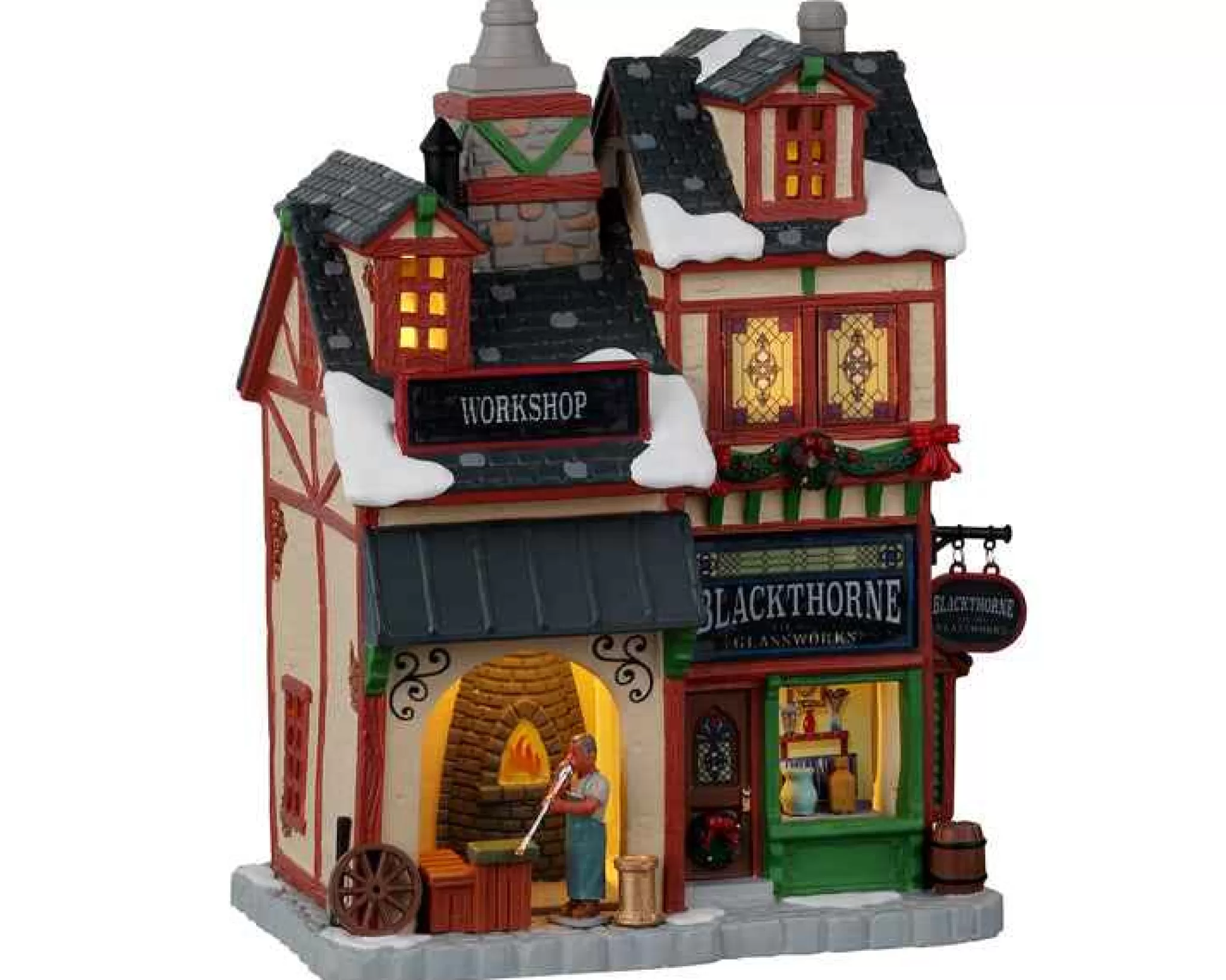 Lemax Village Collection Blackthorne Glassworks #25887