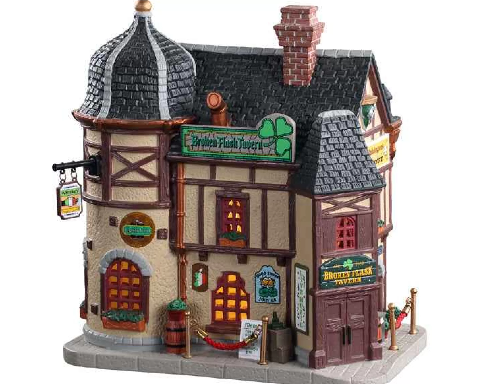 Lemax Village Collection Broken Flask Tavern #05647