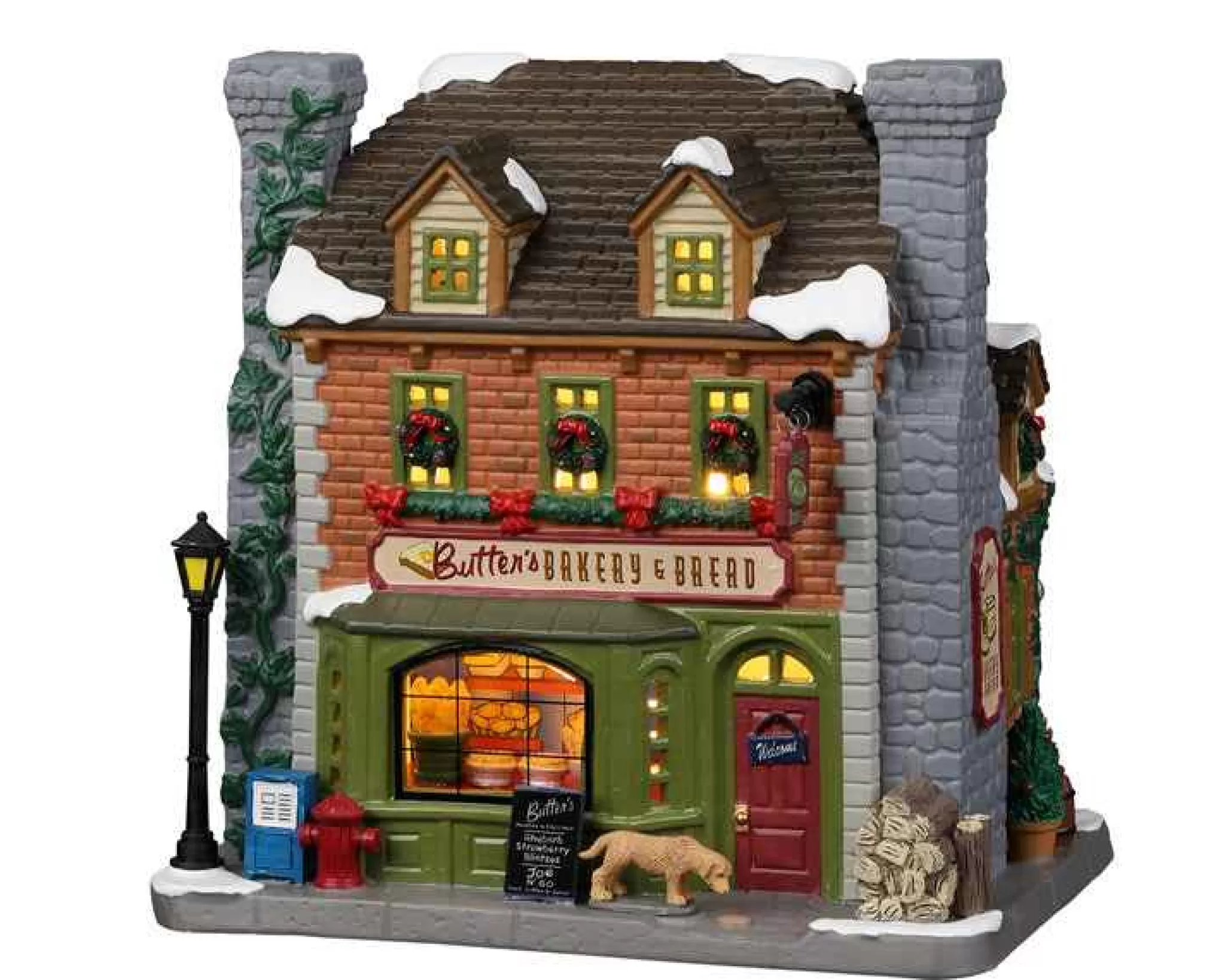 Lemax Village Collection Butter's Bakery & Bread #25874