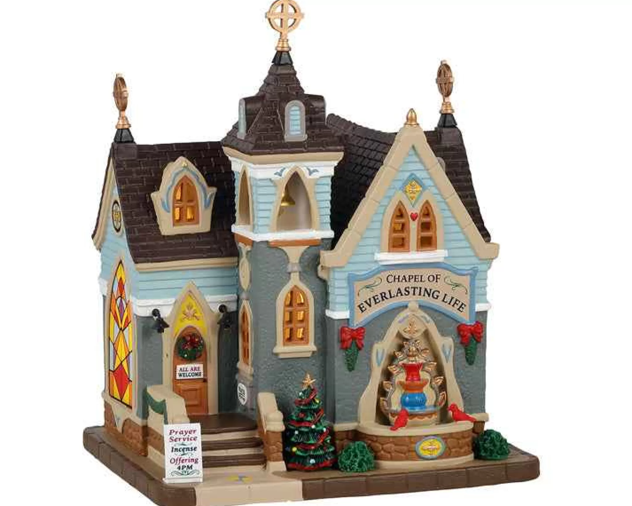 Lemax Village Collection Chapel Of Everlasting Life #15776