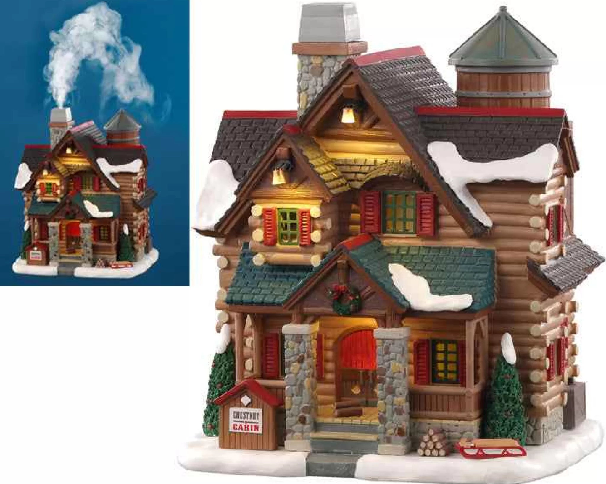 Lemax Village Collection Chestnut Cabin #05641