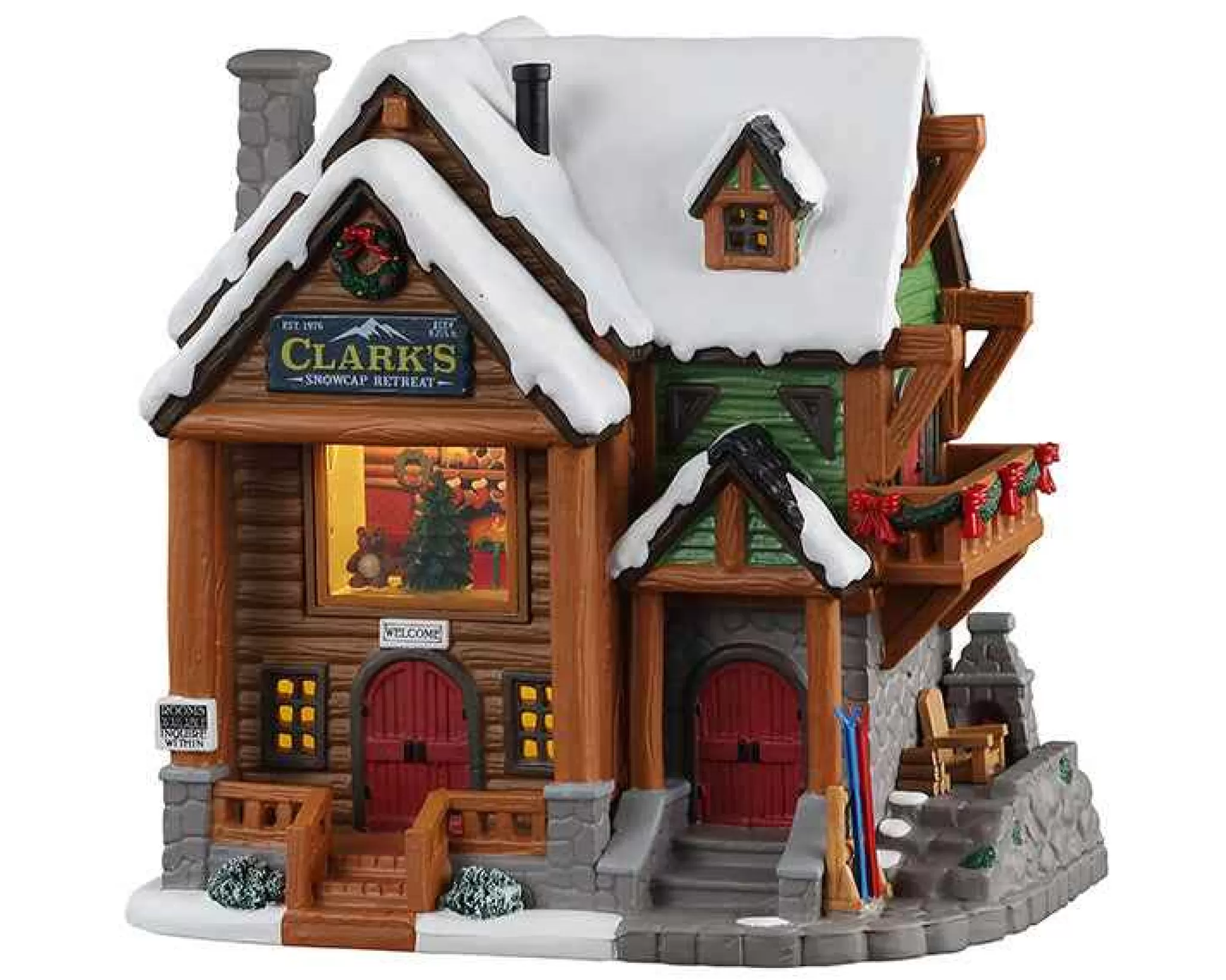 Lemax Village Collection Clark's Snowcap Retreat #15747