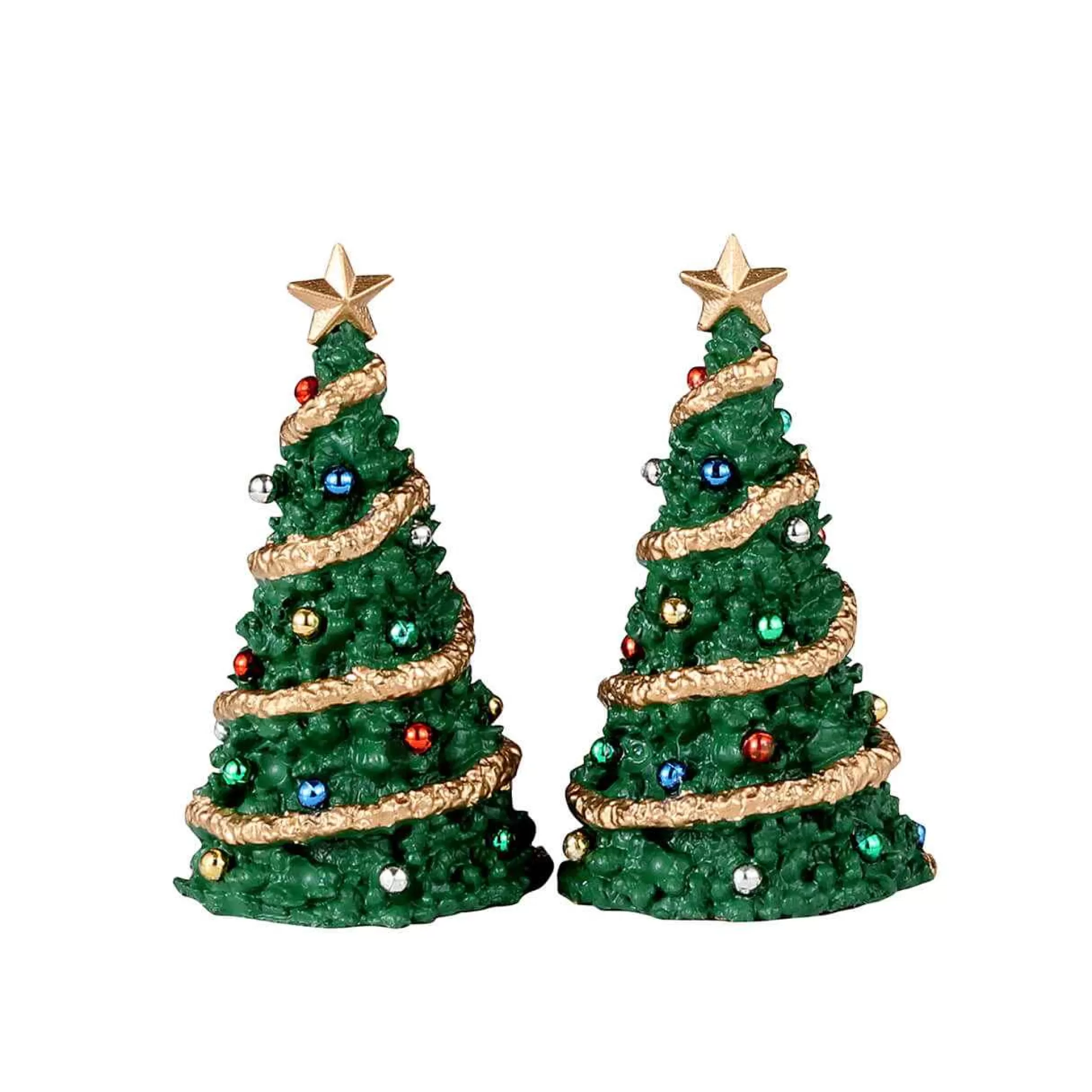 Lemax Village Collection Classic Christmas Tree, Set Of 2 #34100
