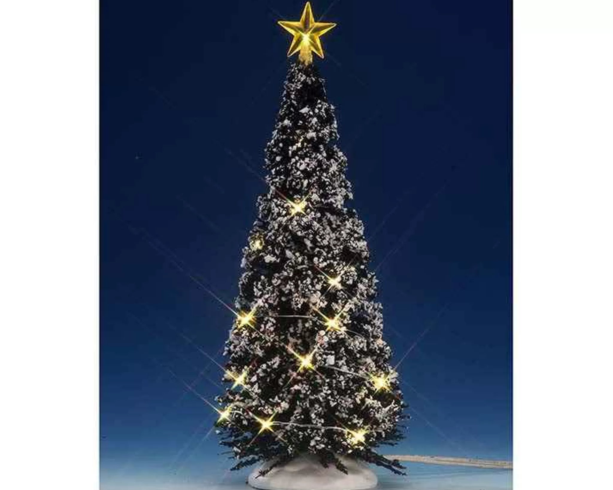 Lemax Village Collection Clear Light Evergreen Tree, Large #74264
