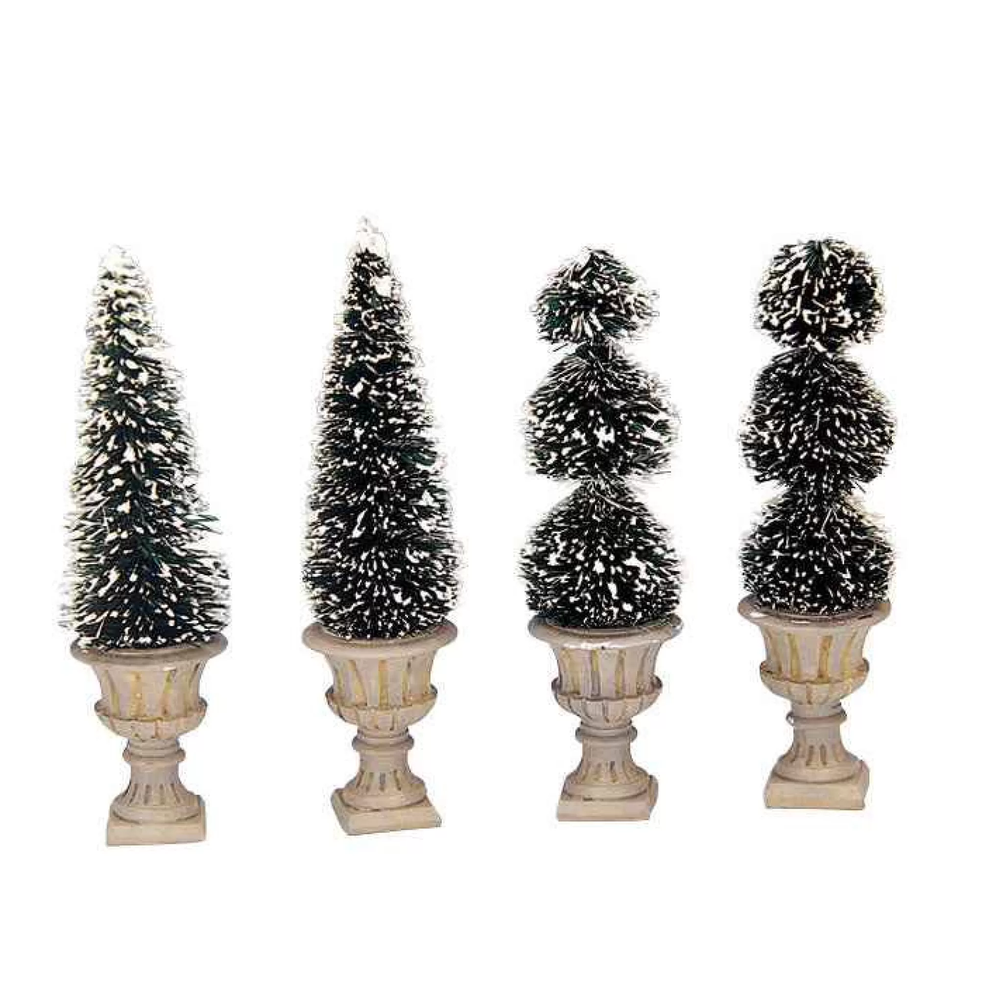 Lemax Village Collection Cone-Shaped Sculpted Topiaries #34965