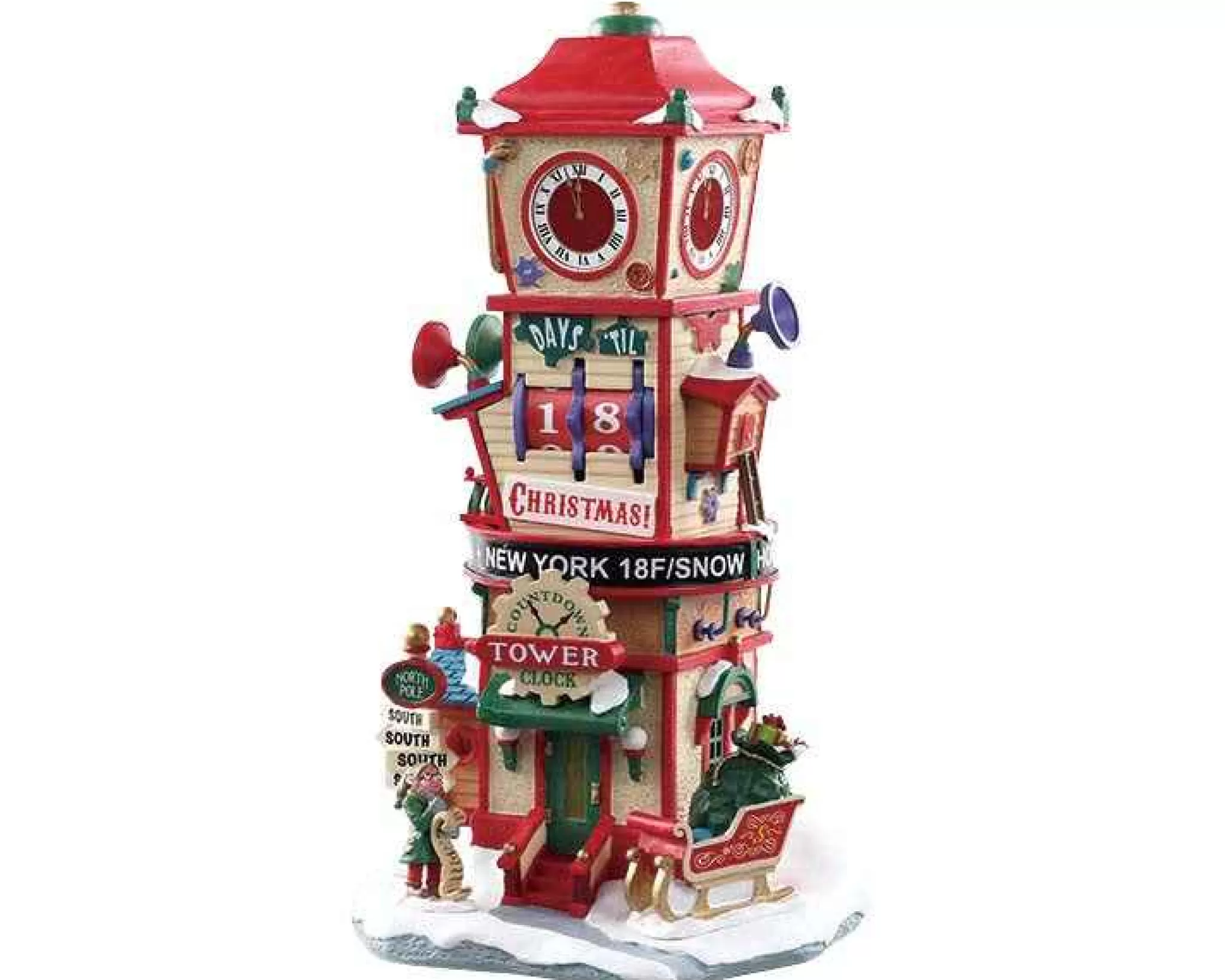 Lemax Village Collection Countdown Clock Tower #73333