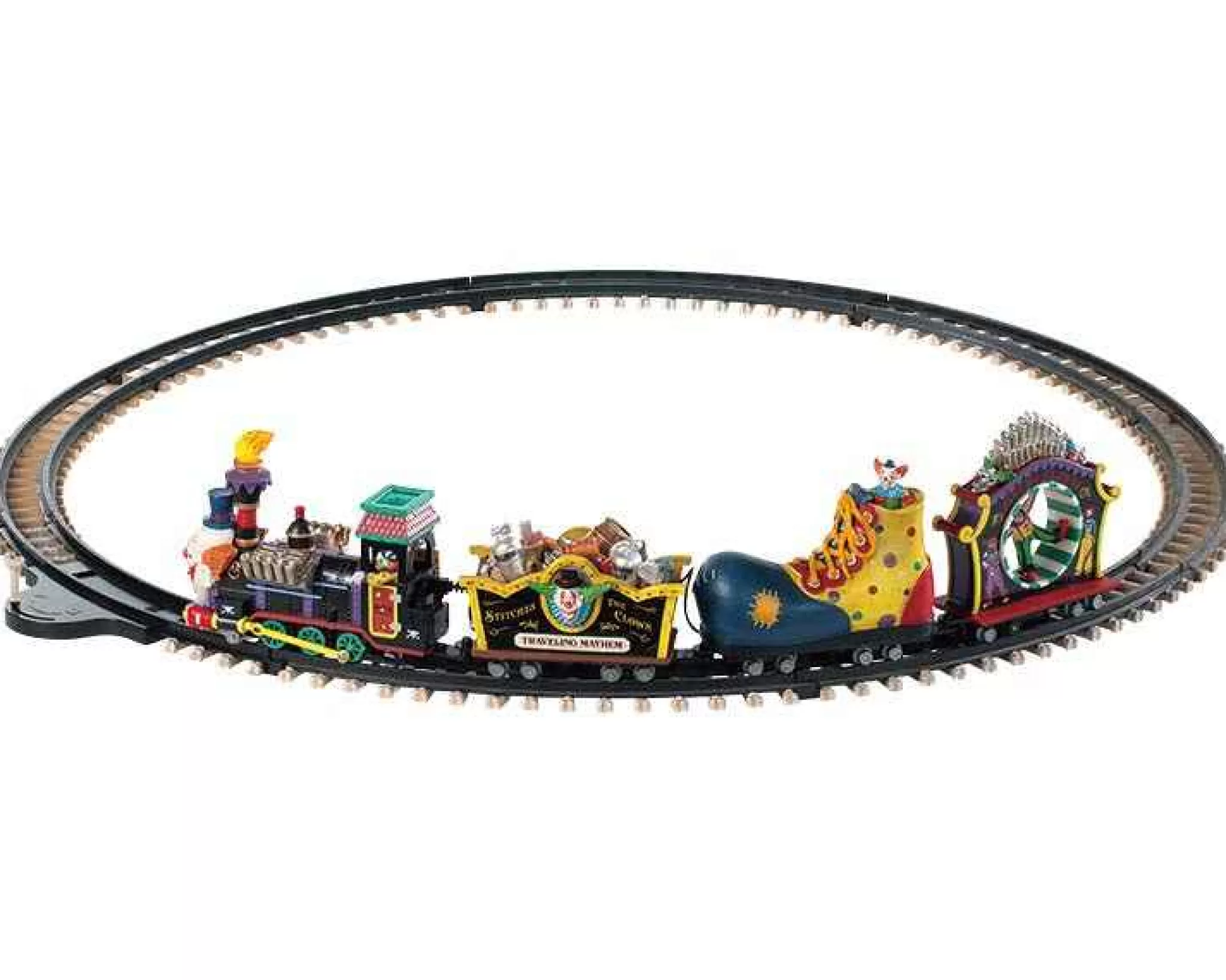 Lemax Village Collection Crazy Clown Express, Battery Operated #94486