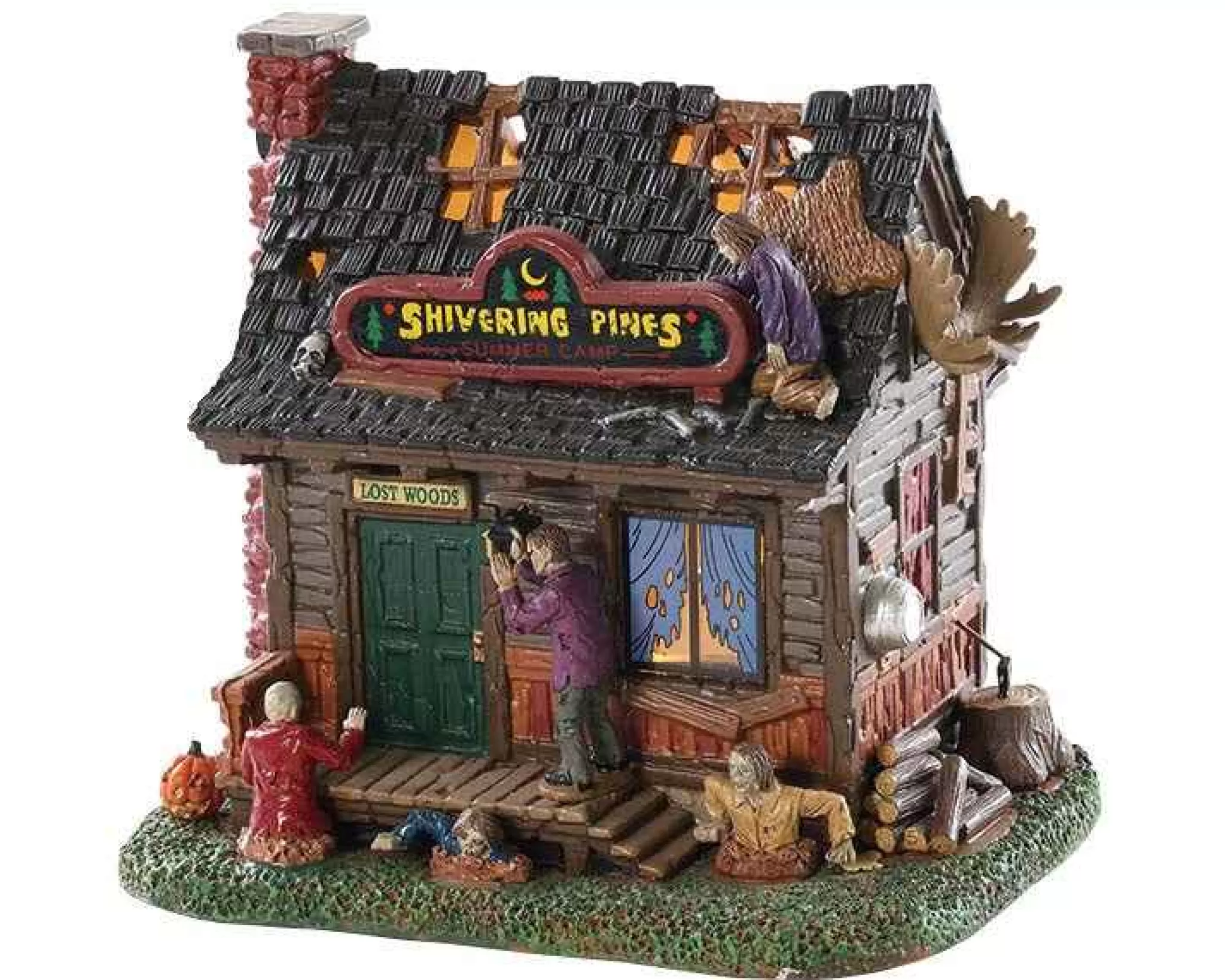 Lemax Village Collection Creepy Cabin #85309