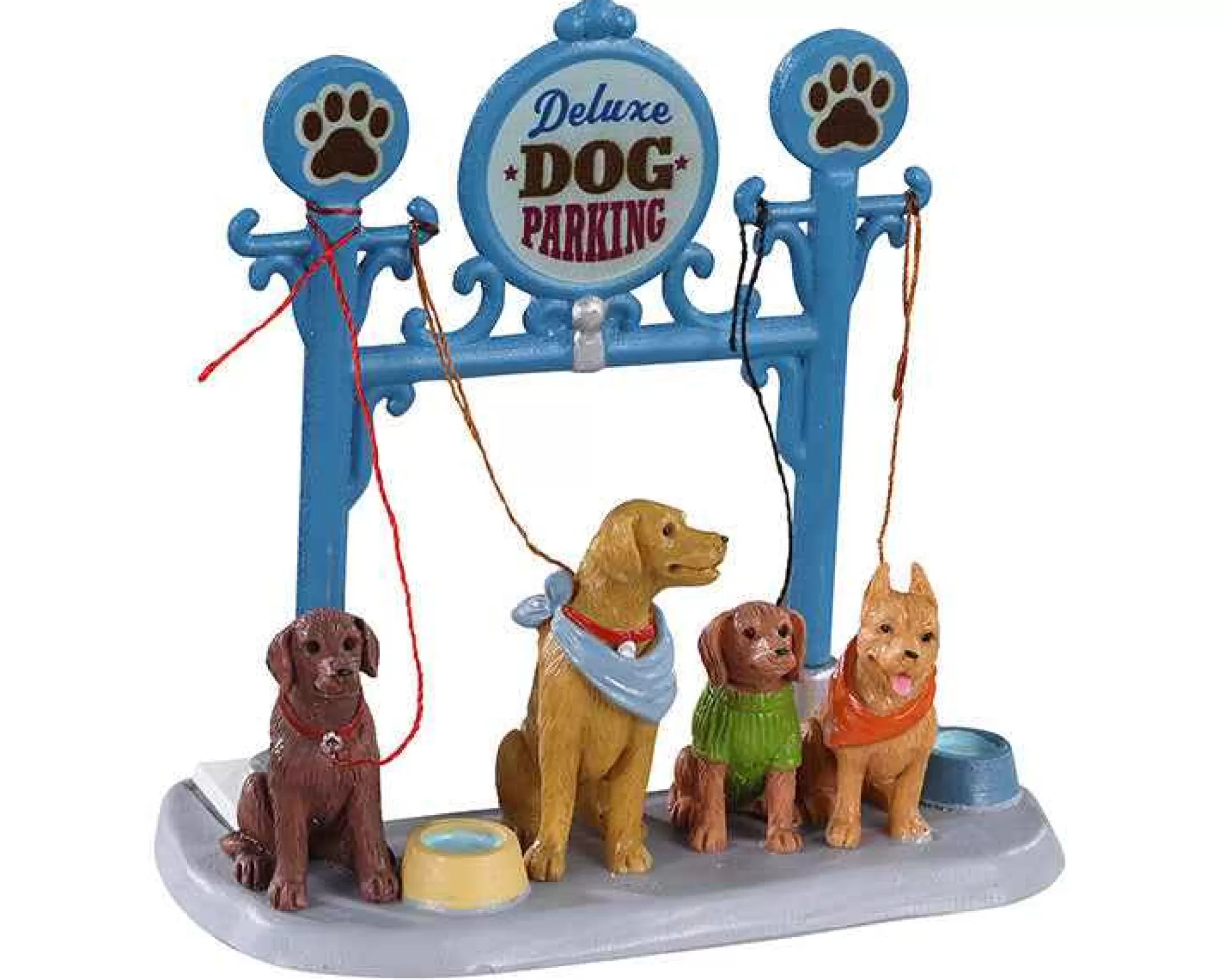 Lemax Village Collection Dog Parking Table Accent #13567