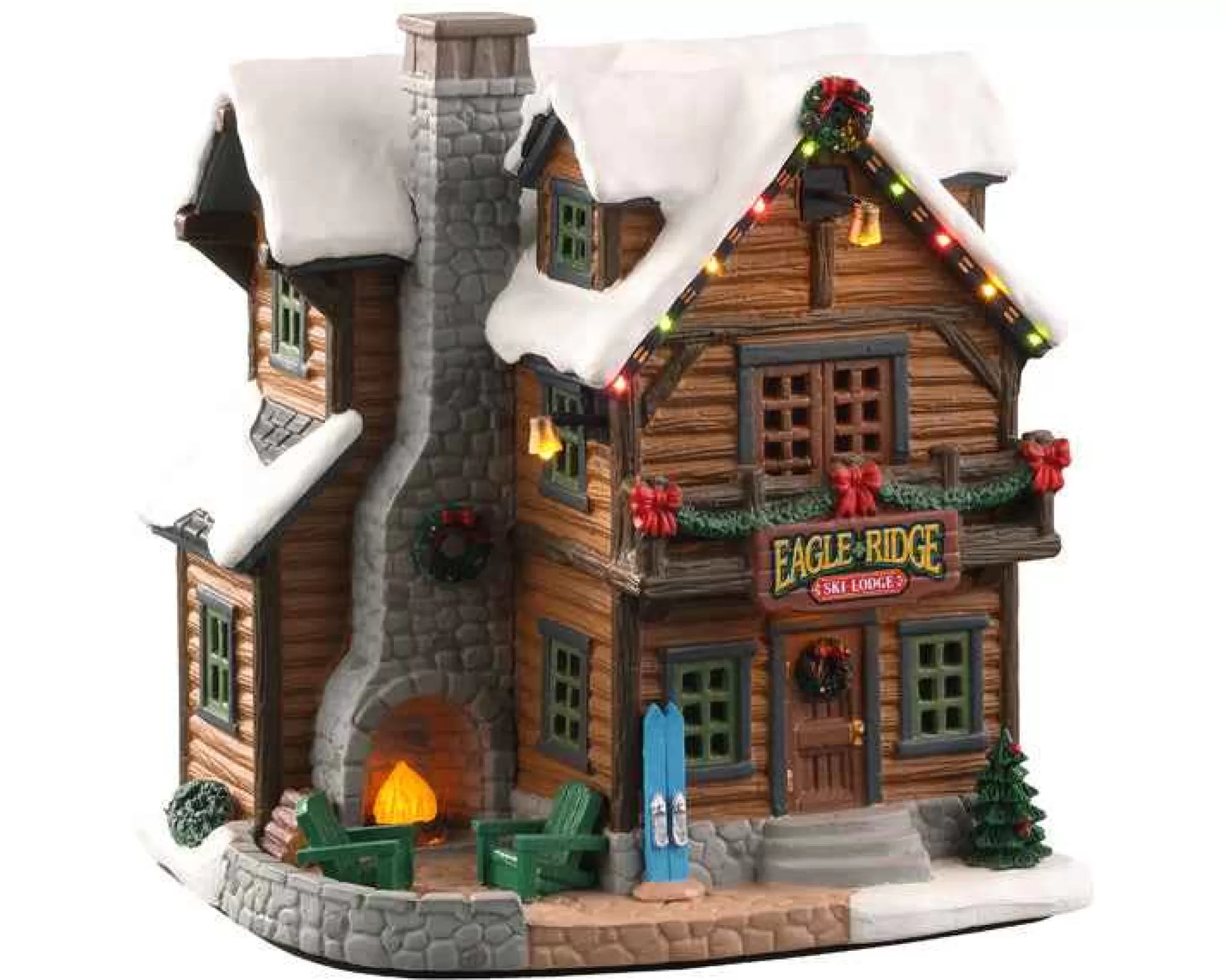 Lemax Village Collection Eagle Ridge Ski Lodge #05626