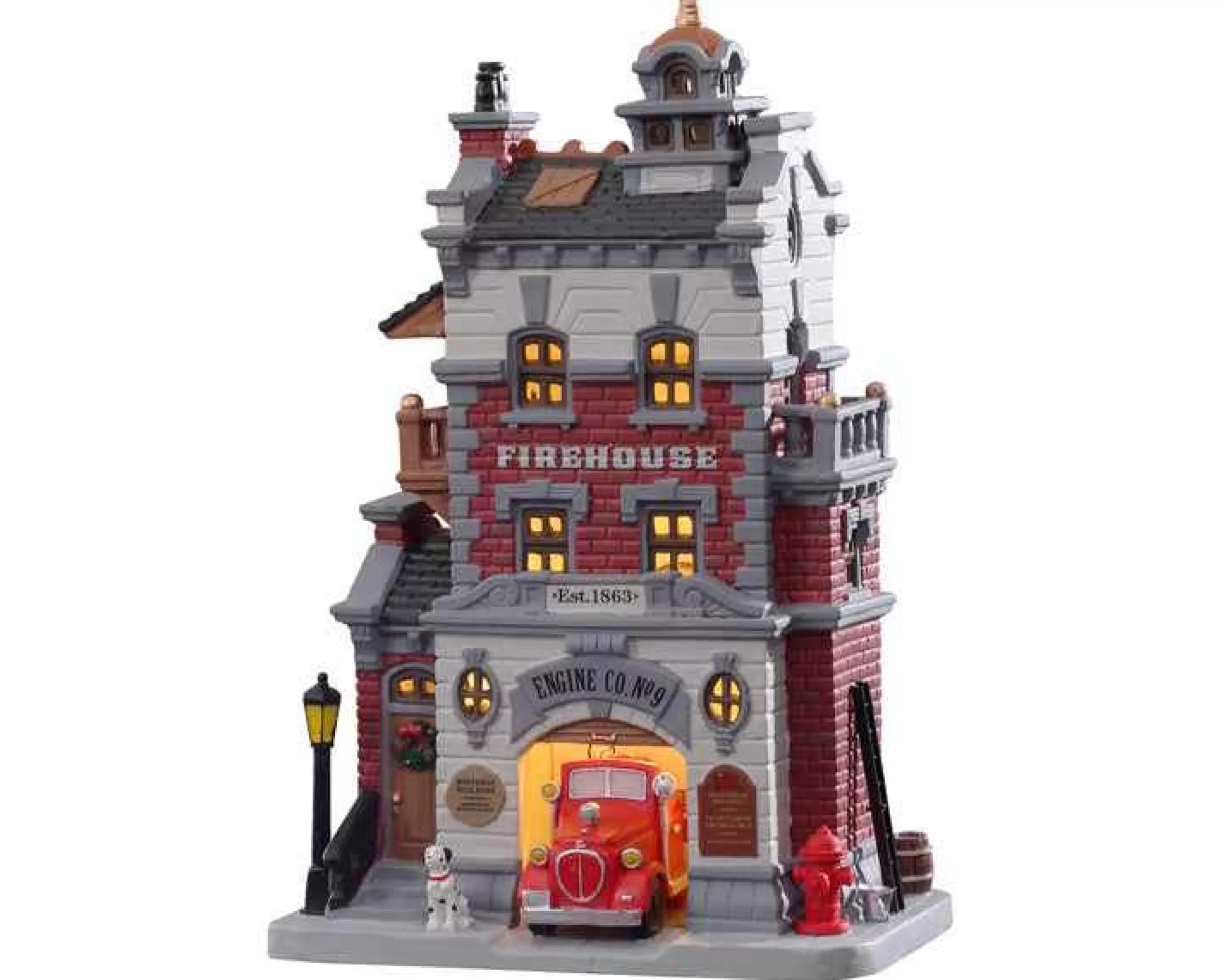 Lemax Village Collection Engine Company No. 9 #15769