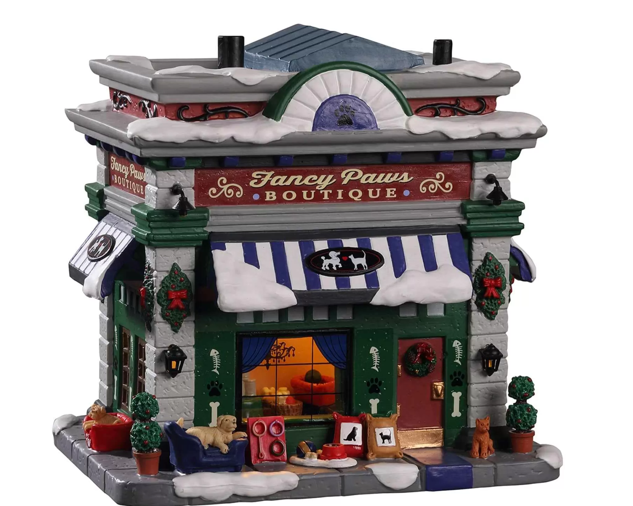 Lemax Village Collection Fancy Paws Boutique #05651