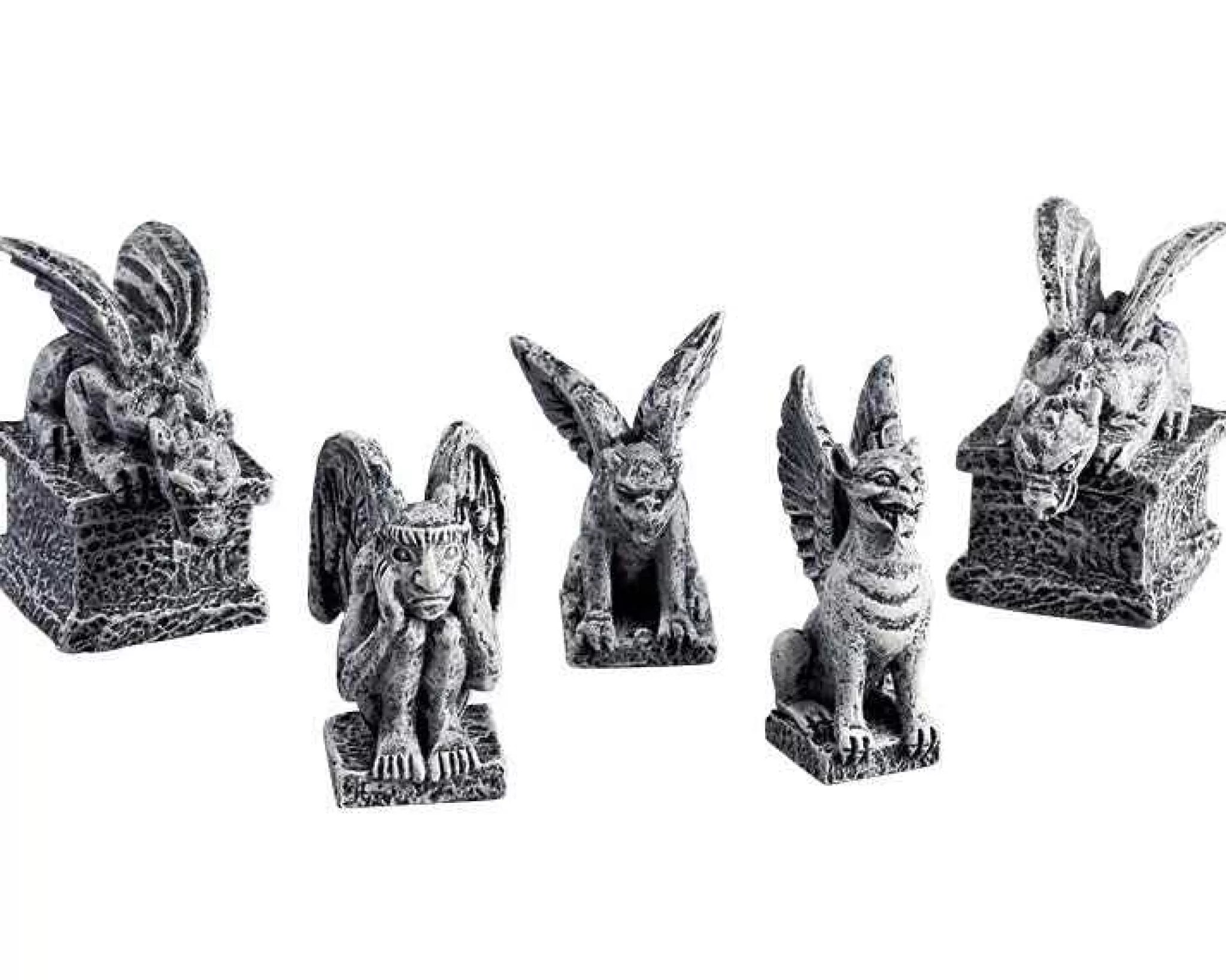 Lemax Village Collection Gargoyles, Set Of 5 #52124