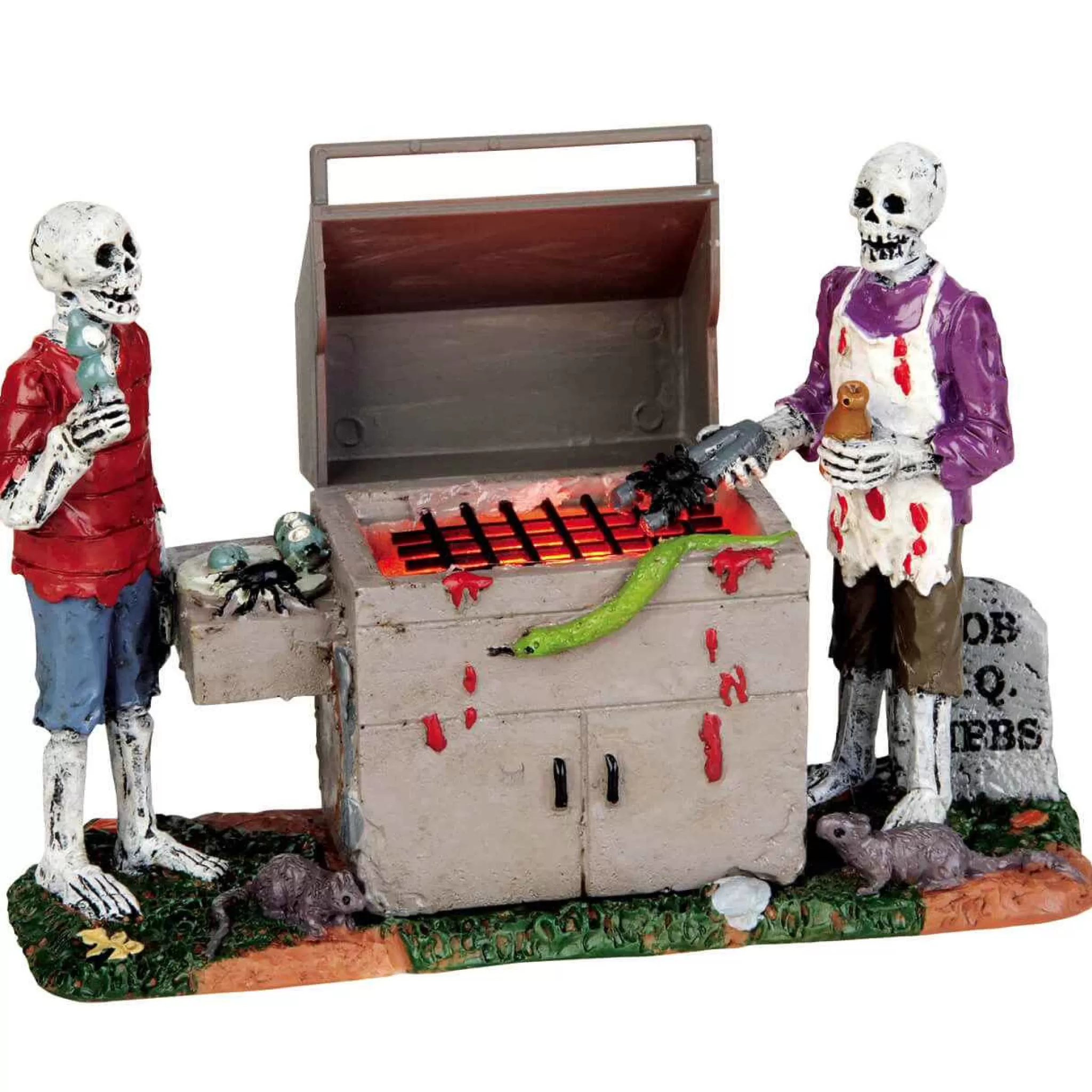 Lemax Village Collection Gory Grillin, Battery Operated (4.5V) #54912