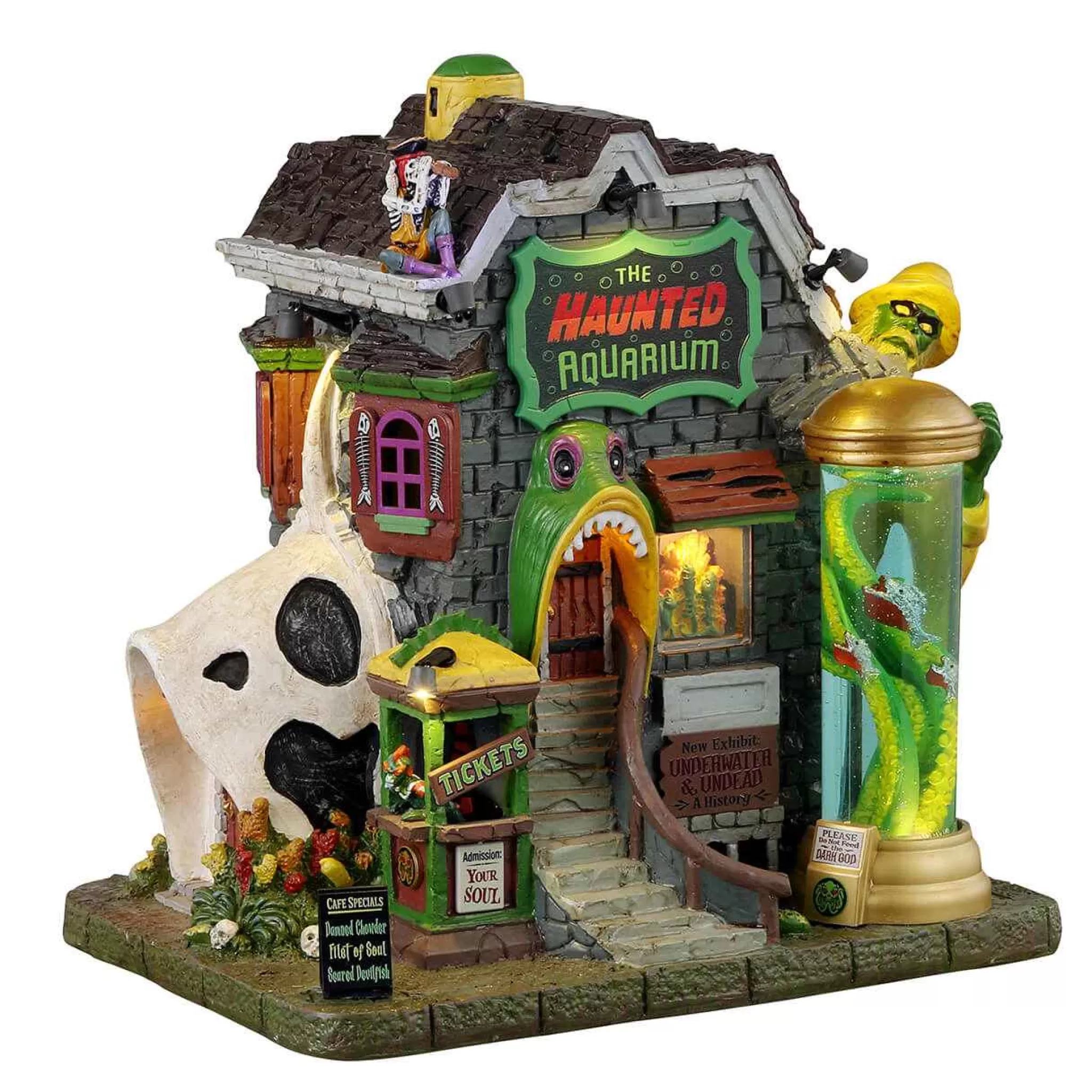 Lemax Village Collection Haunted Aquarium, Battery Operated (4.5V) #35001