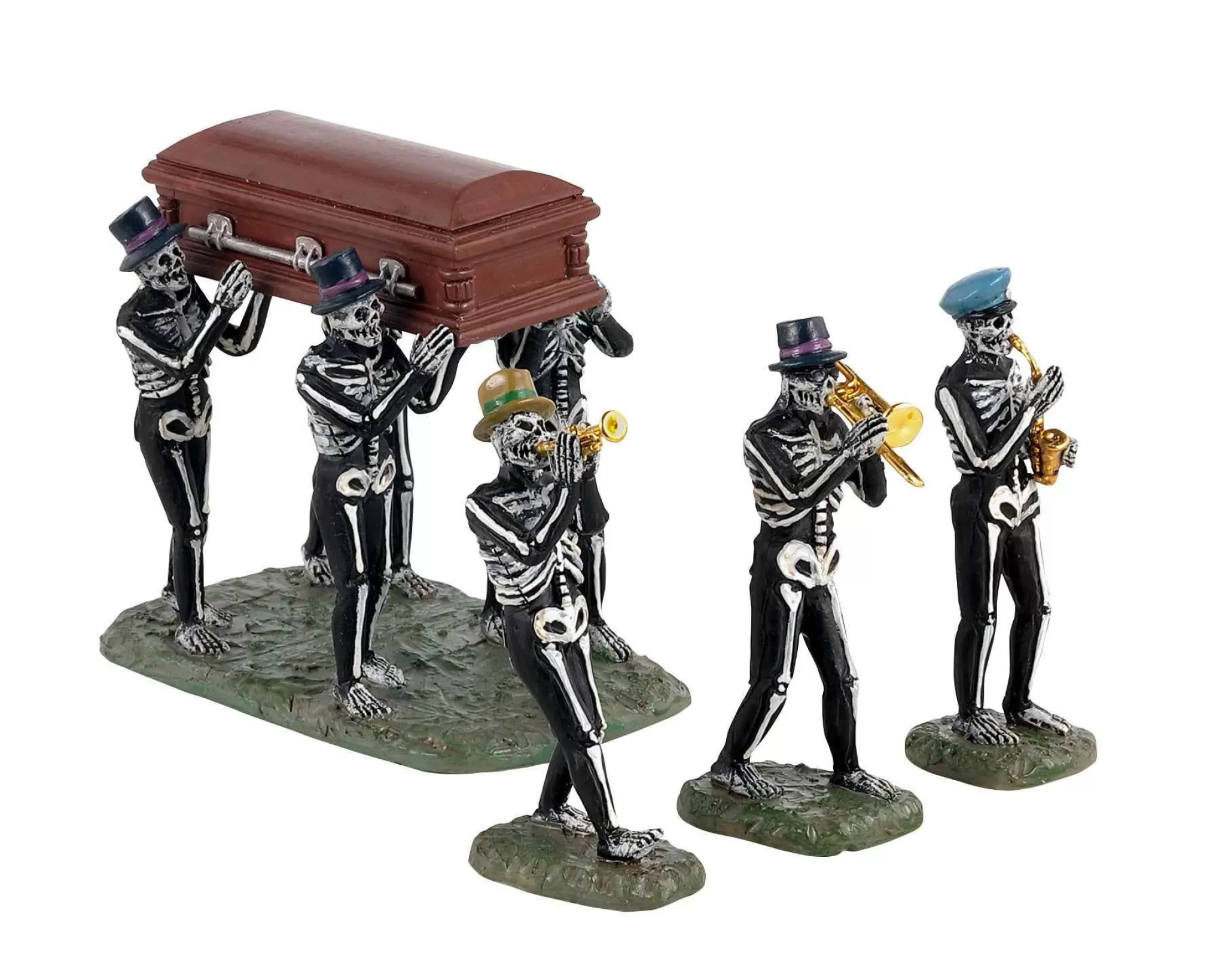Lemax Village Collection Jazz Funeral, Set Of 4 #13554