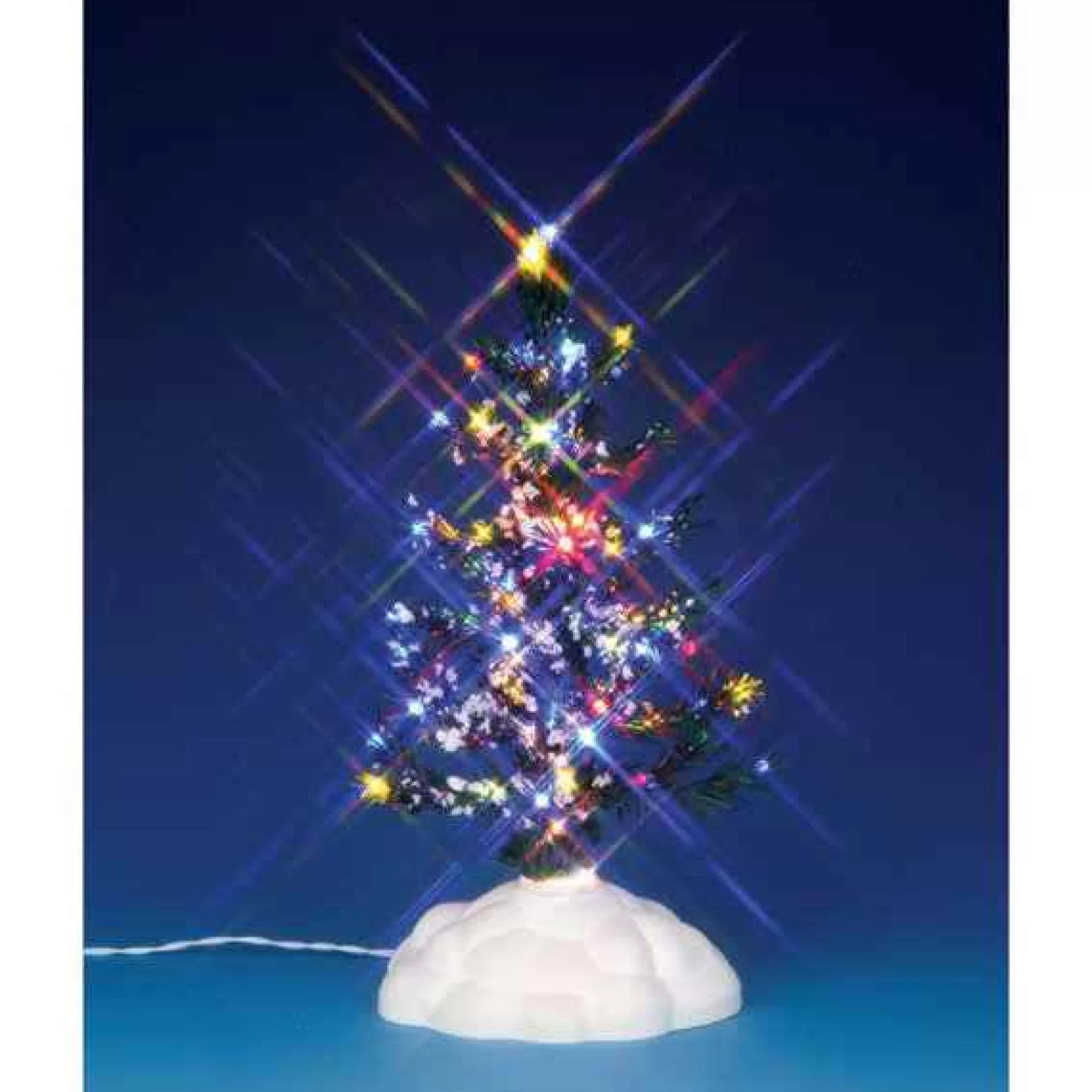 Lemax Village Collection Lighted Pine Tree Multi Medium #54949
