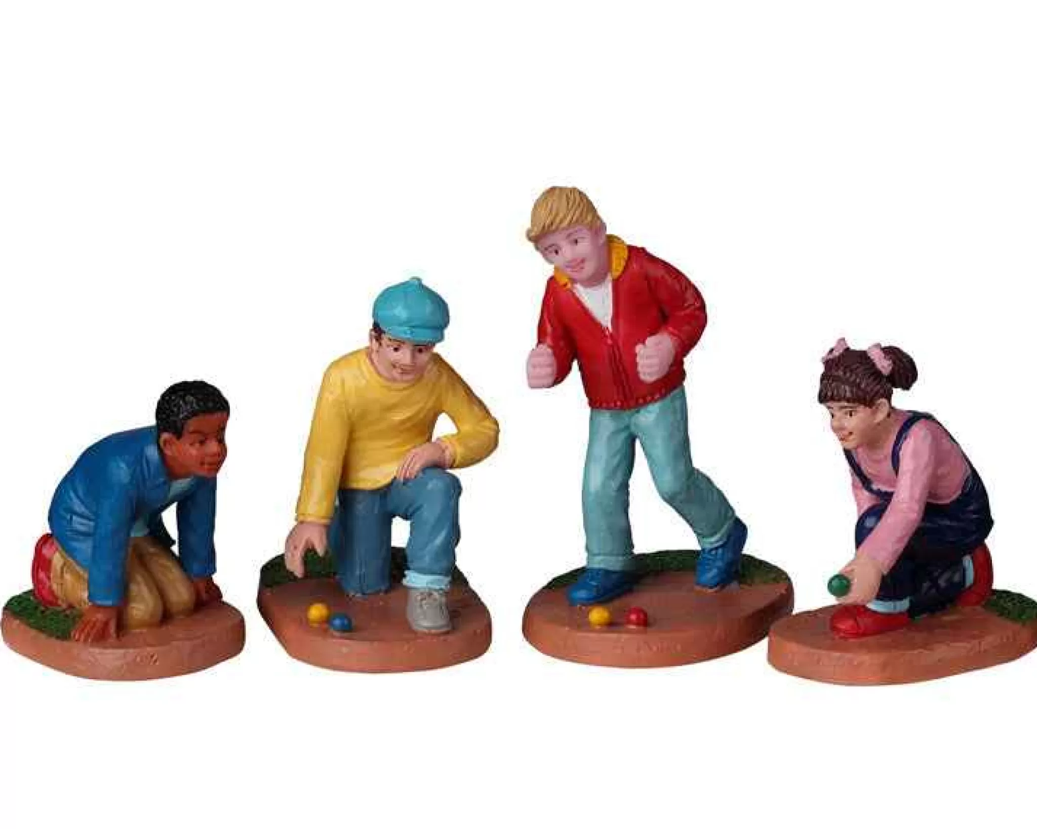 Lemax Village Collection Marbles Champ, Set Of 4 #22118