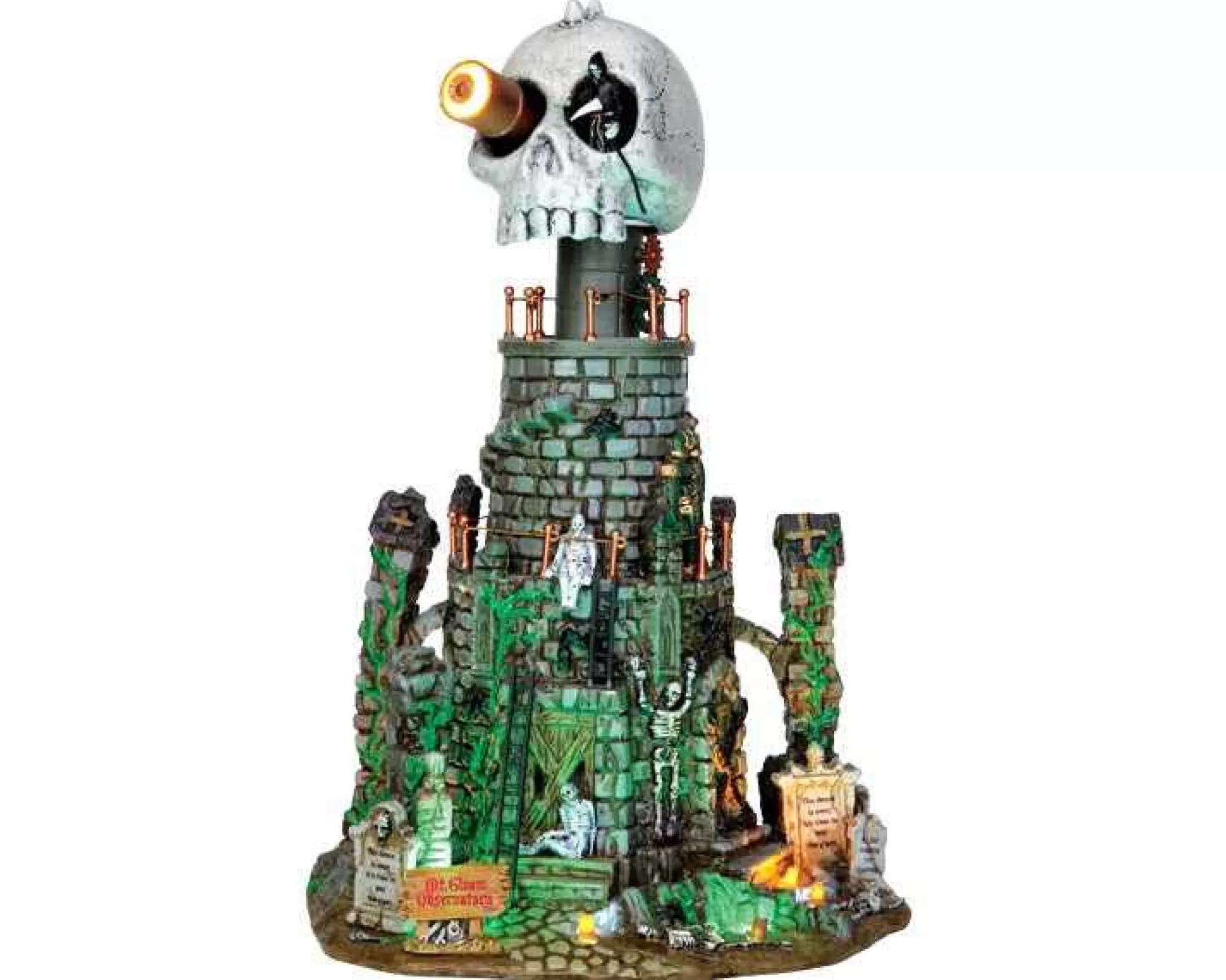 Lemax Village Collection Mt. Gloom Observatory, With 4.5V Adaptor #45672