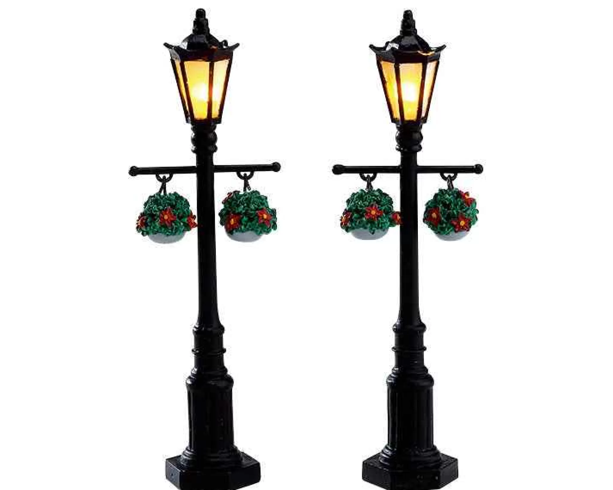 Lemax Village Collection Old English Lamp Post, Set Of 2 #74231