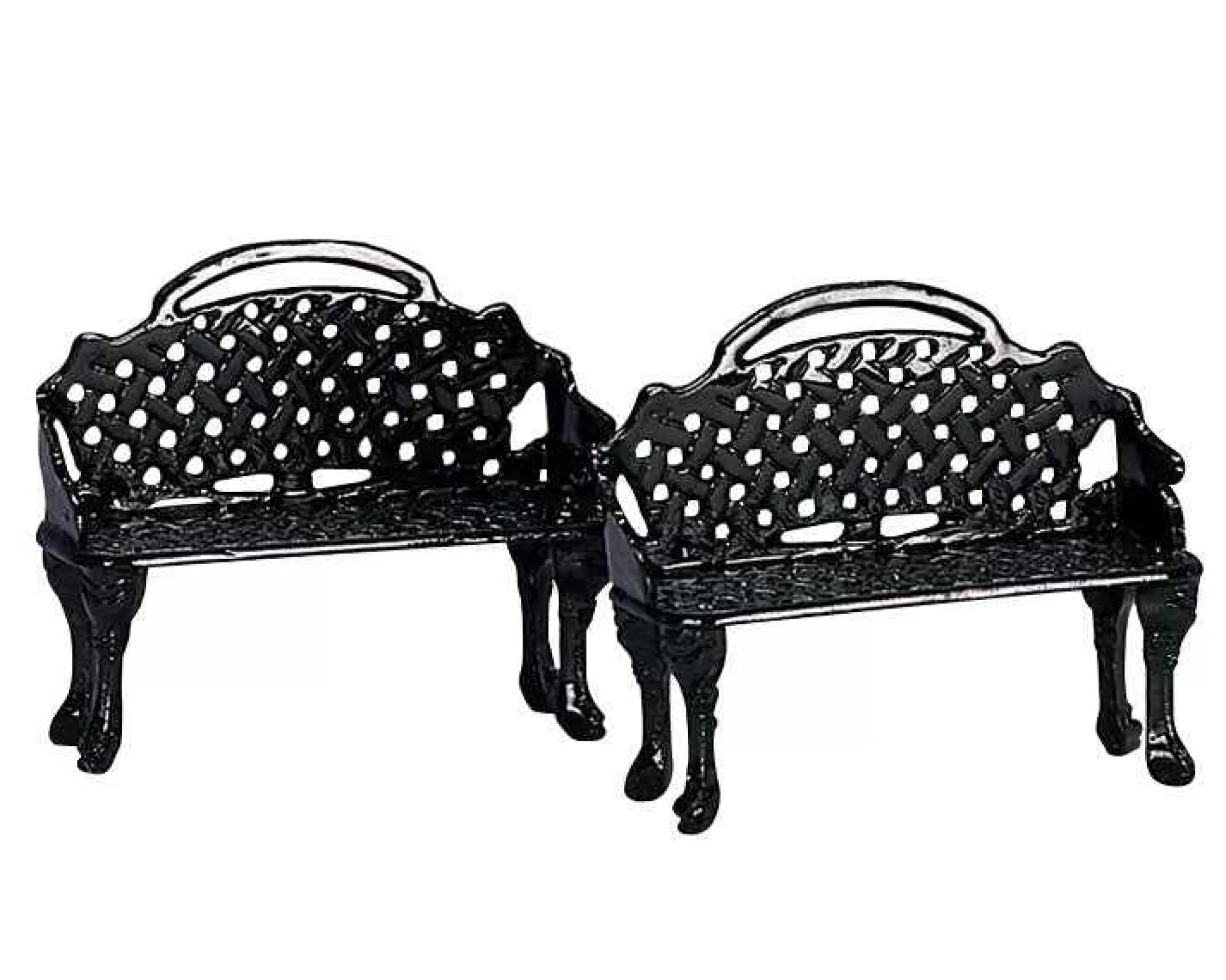 Lemax Village Collection Patio Bench, Set Of 2 #34897