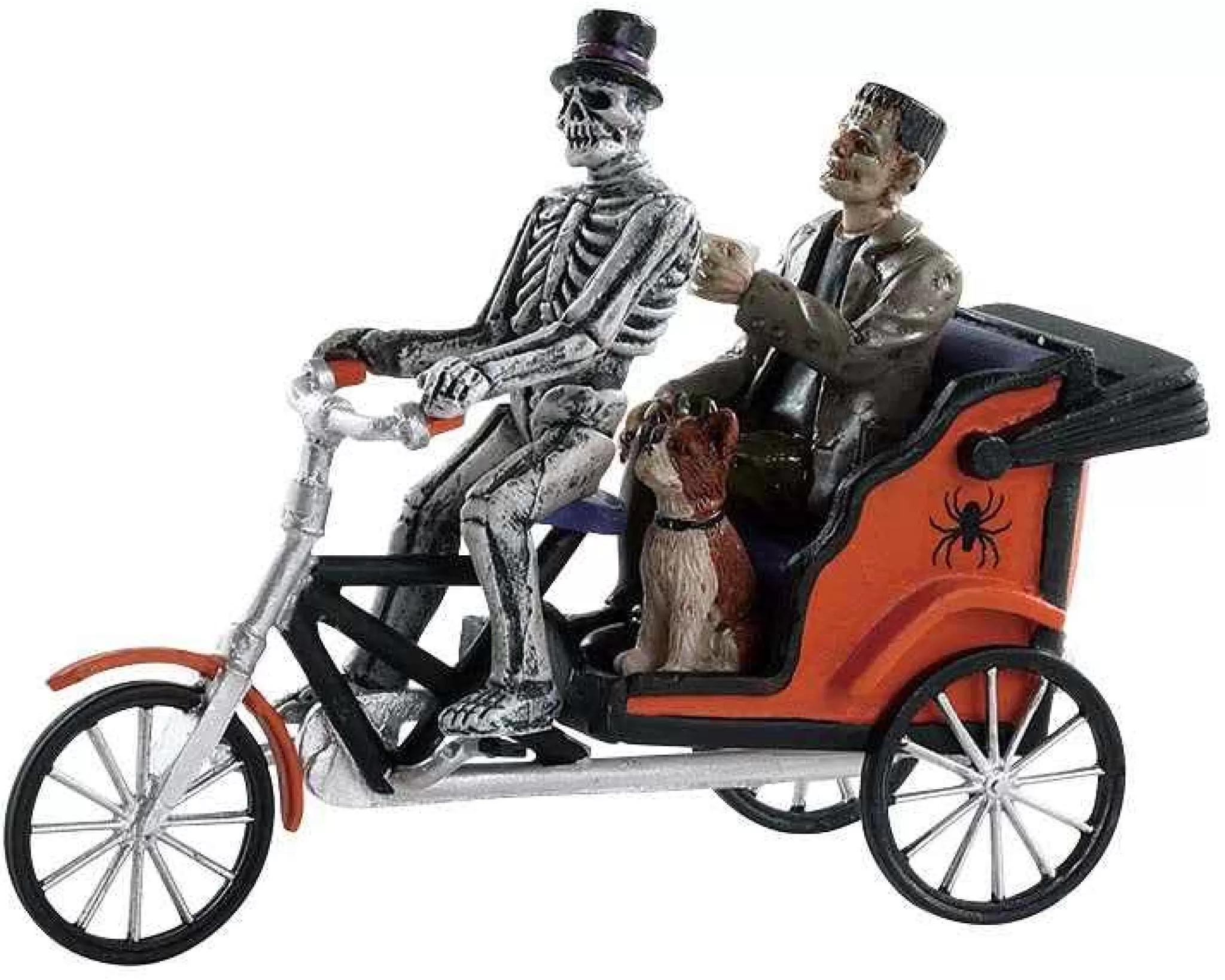 Lemax Village Collection Pedicab Ride Figurine #82572