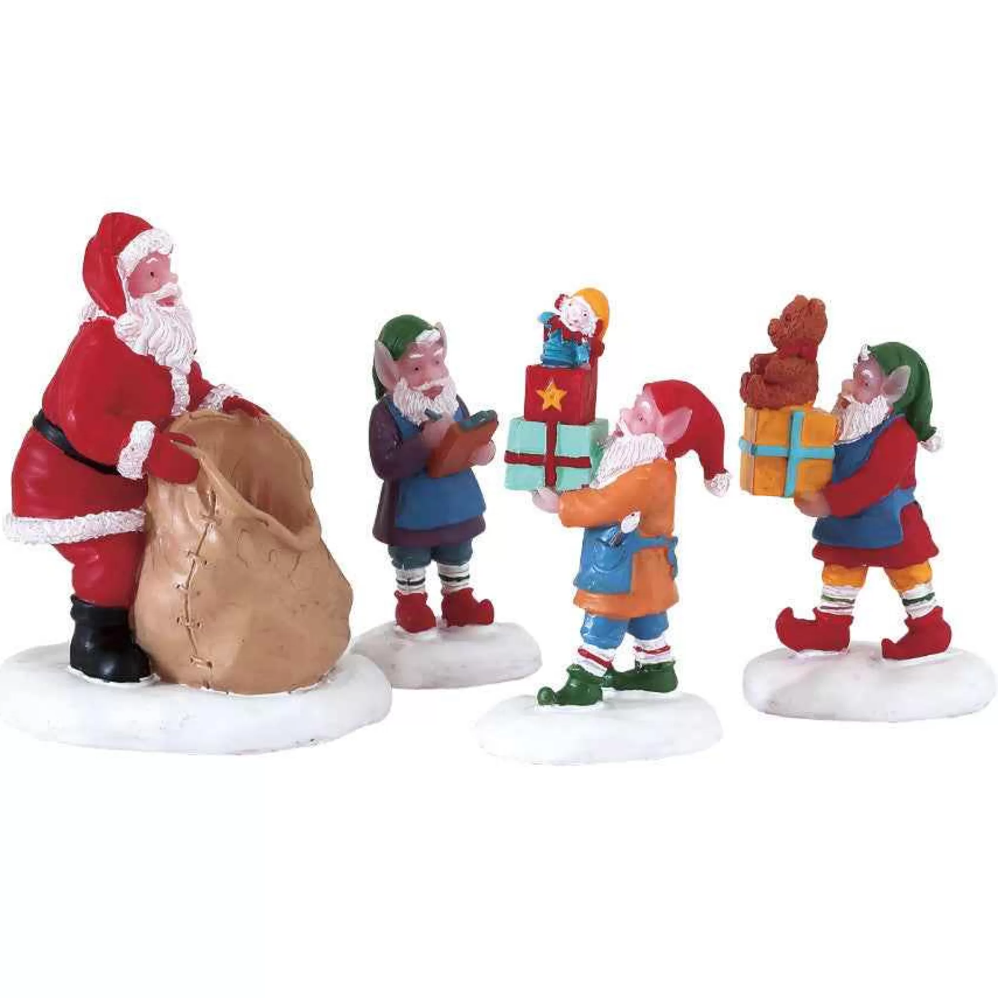 Lemax Village Collection Present Procession, Set Of 4 #72553