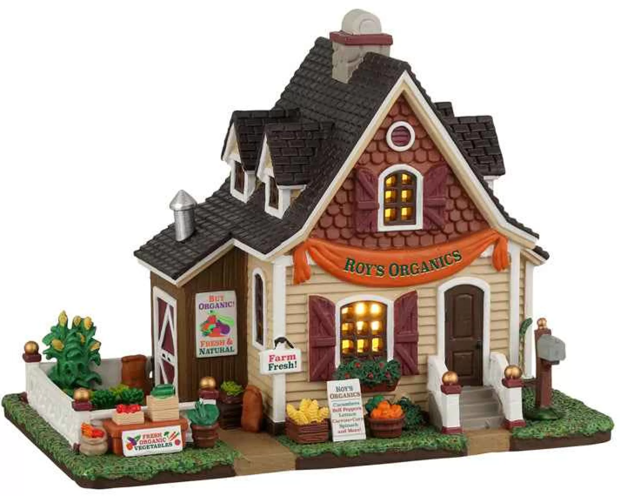 Lemax Village Collection Roy's Organics #25914