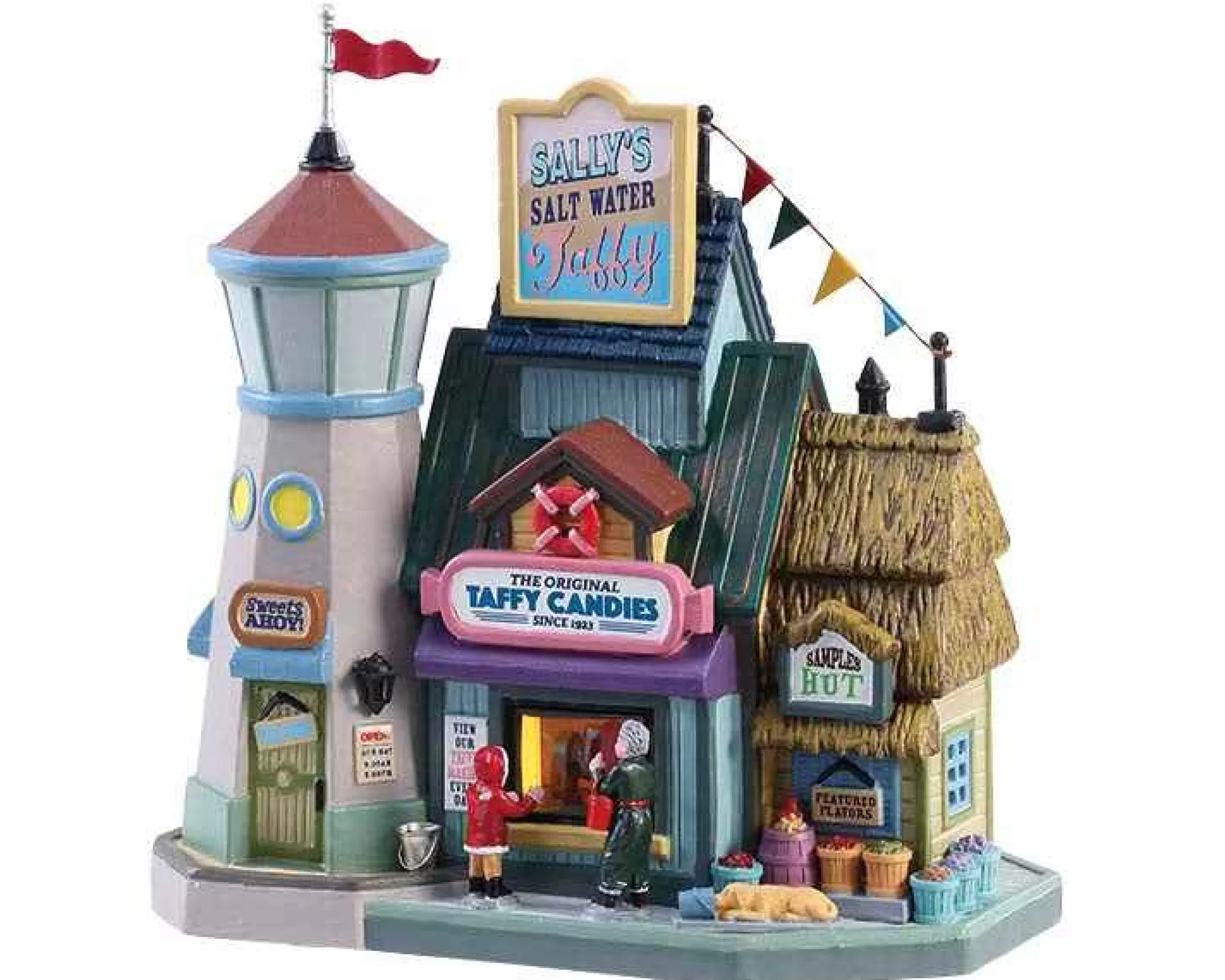 Lemax Village Collection Sally's Salt Water Taffy #85338