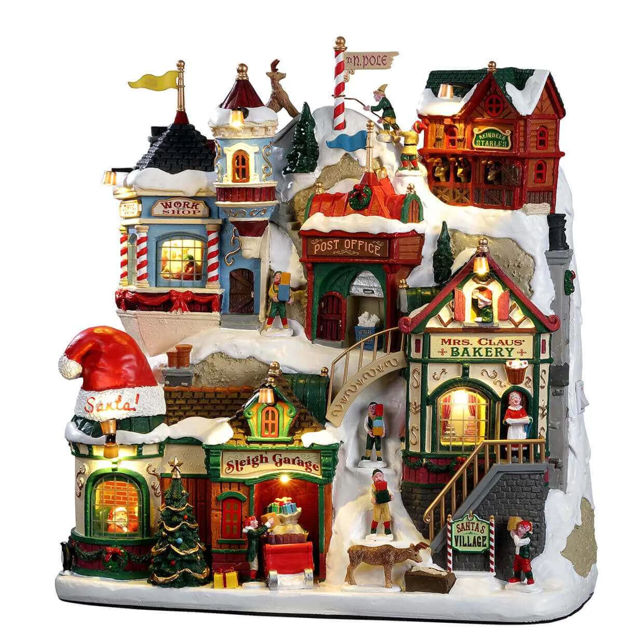 Lemax Village Collection Santa's Village, Battery Operated (4.5V) #25925