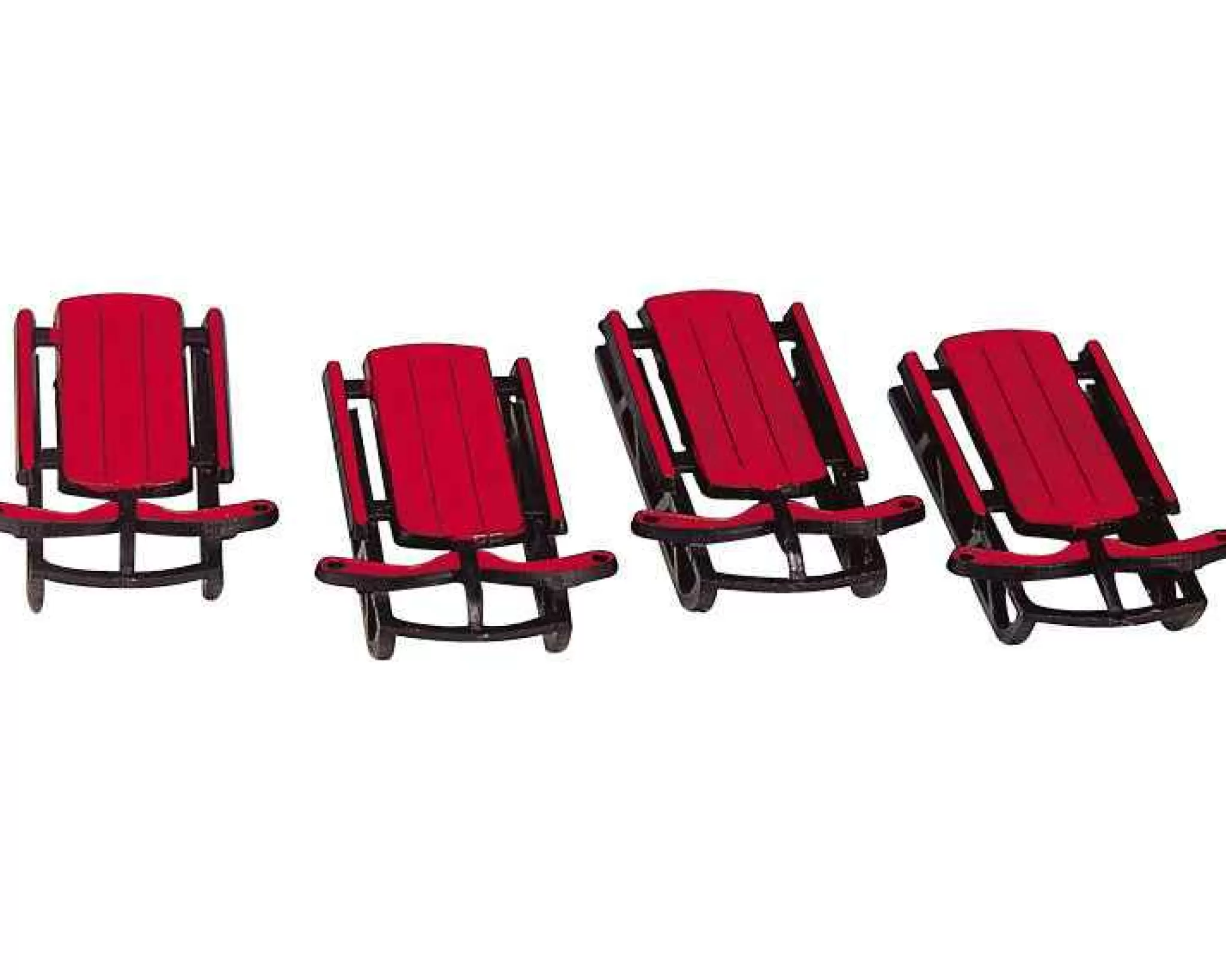 Lemax Village Collection Sled, Set Of 4 #34948