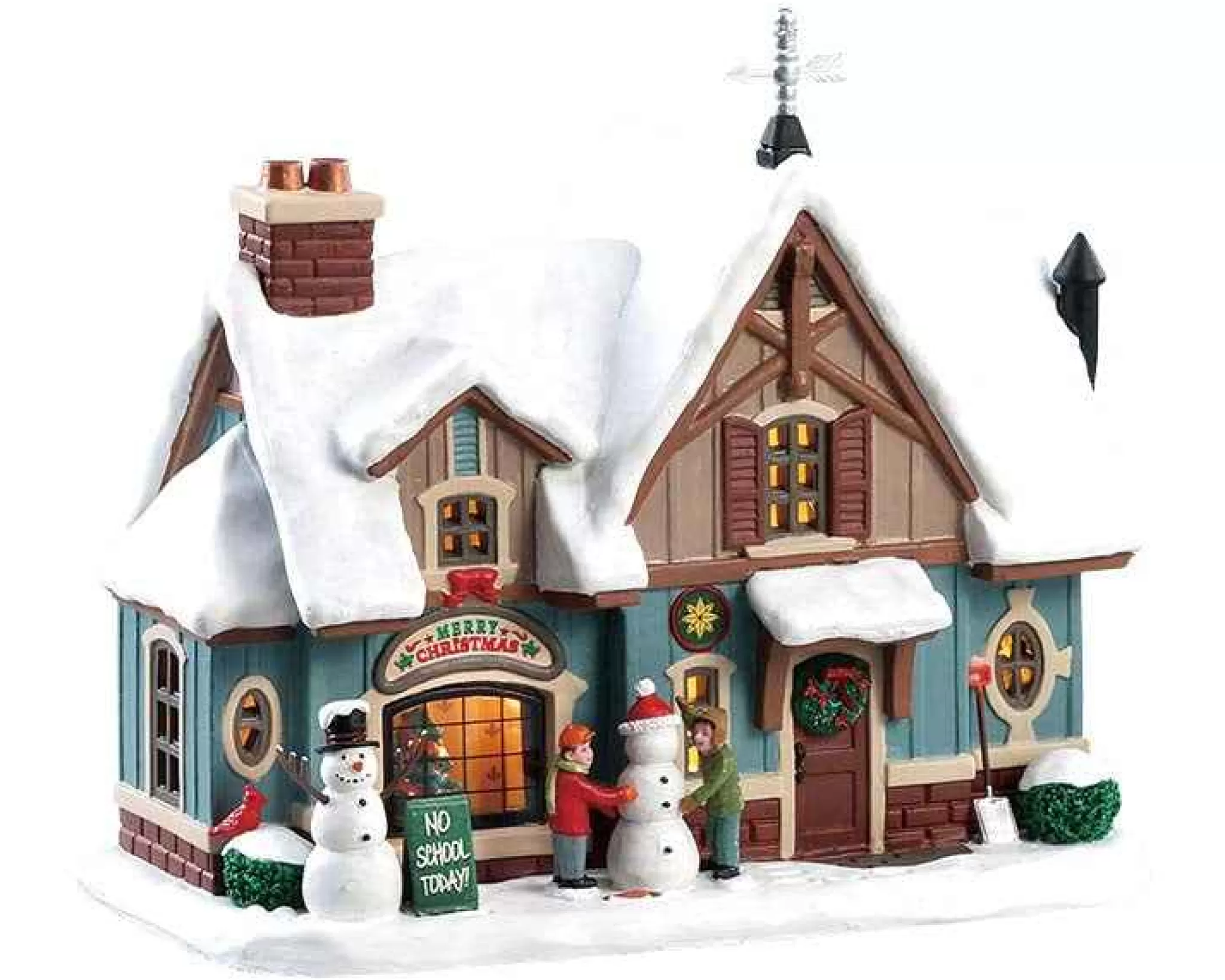 Lemax Village Collection Snow Day! #85356