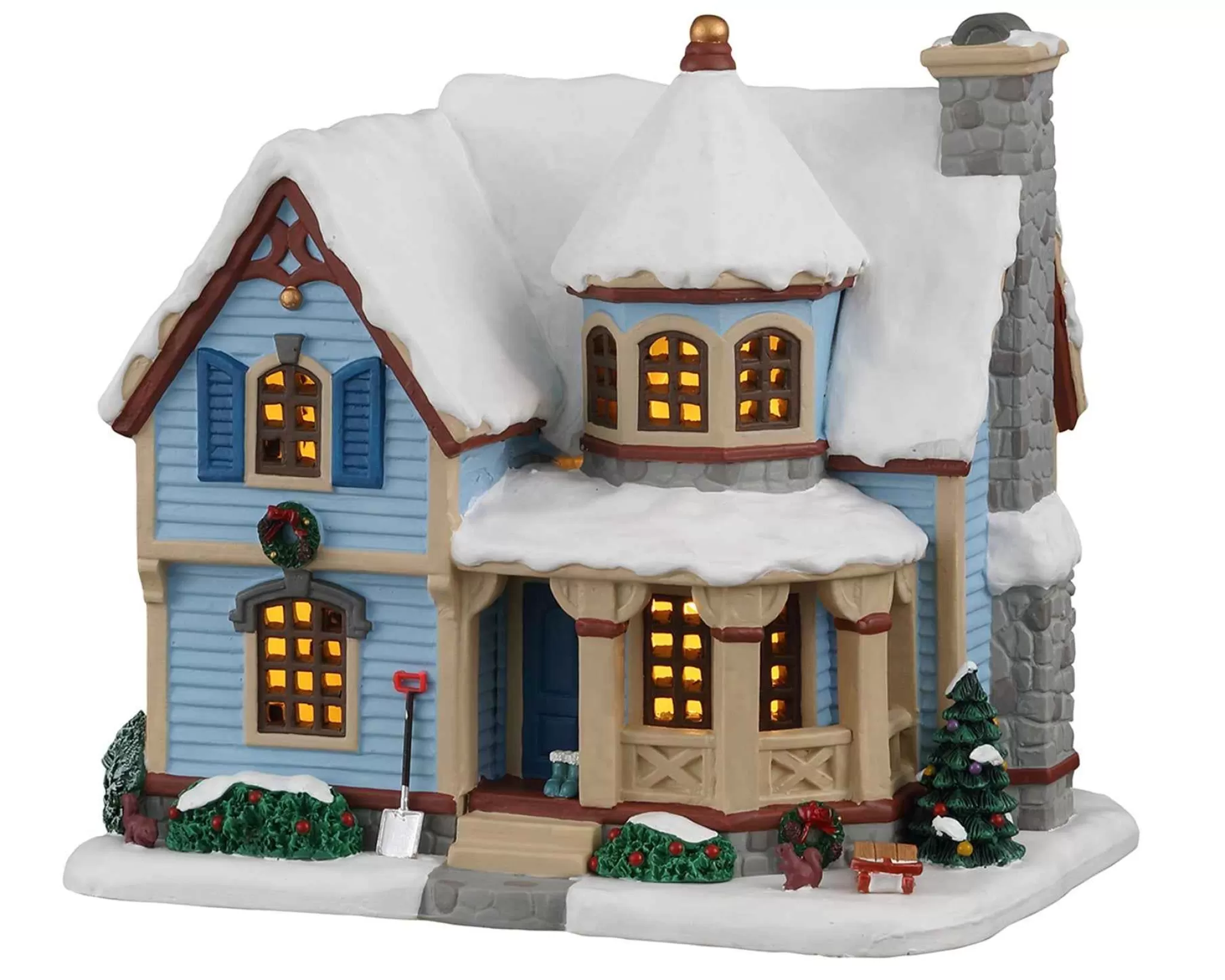Lemax Village Collection Snow Day At The Wilson's House #05654