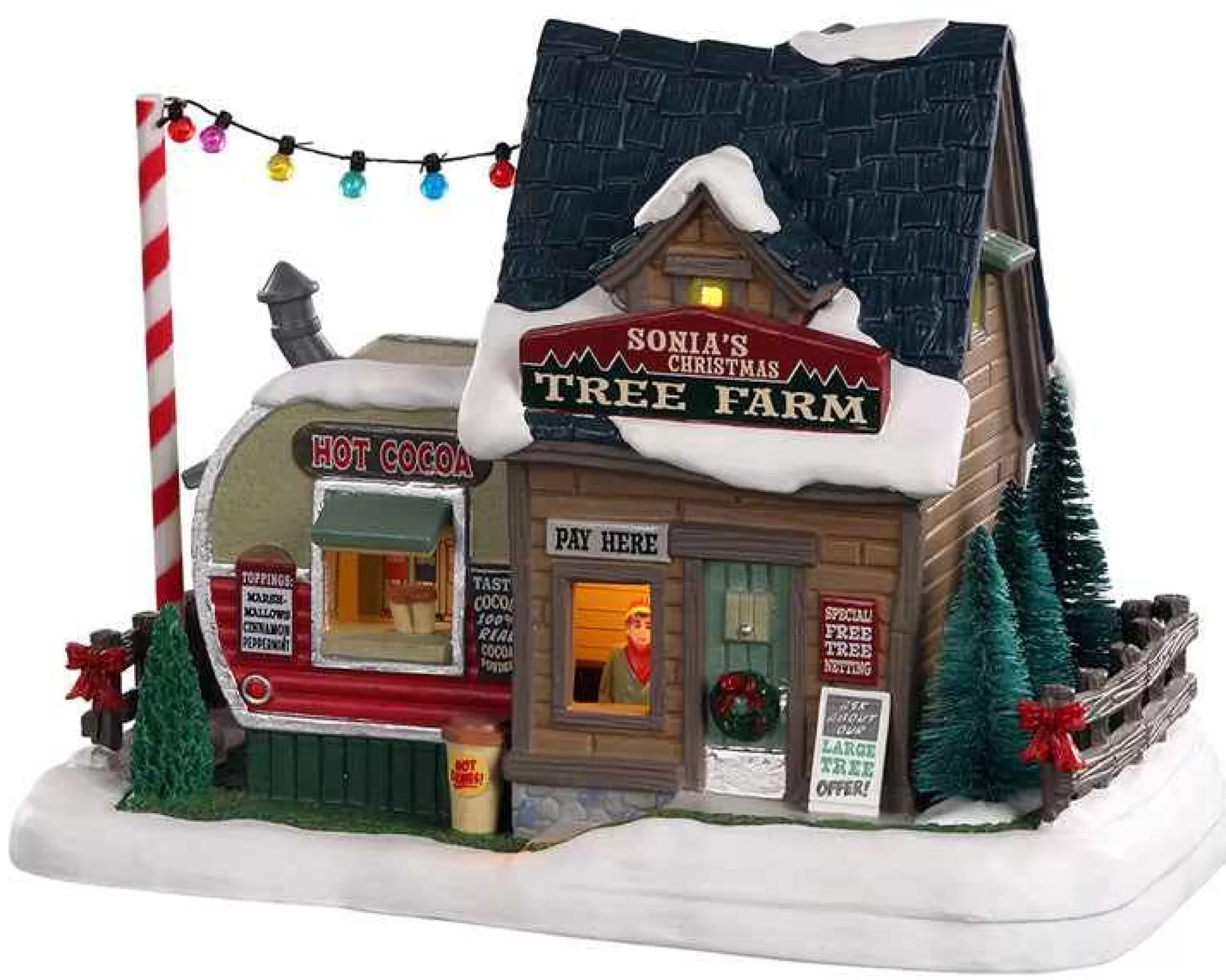 Lemax Village Collection Sonia's Tree Farm #05695