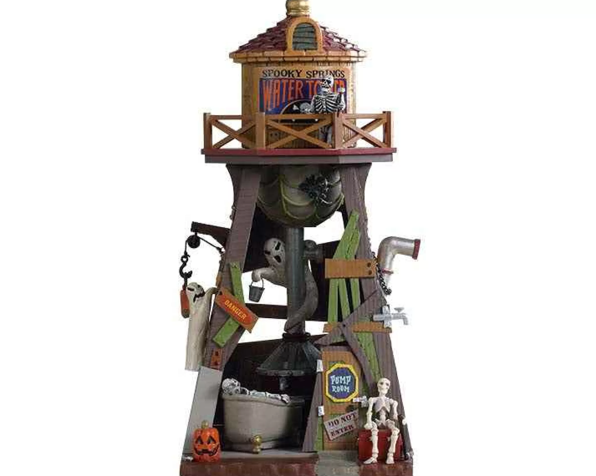 Lemax Village Collection Spooky Springs Water Tower Table Accent #93410